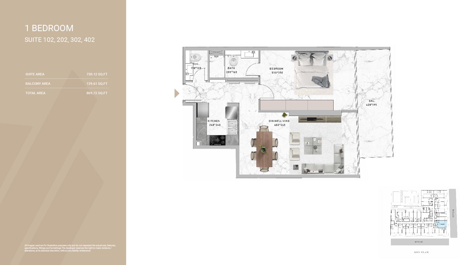 Al Serh Residences 11 at JVC floor plan 2