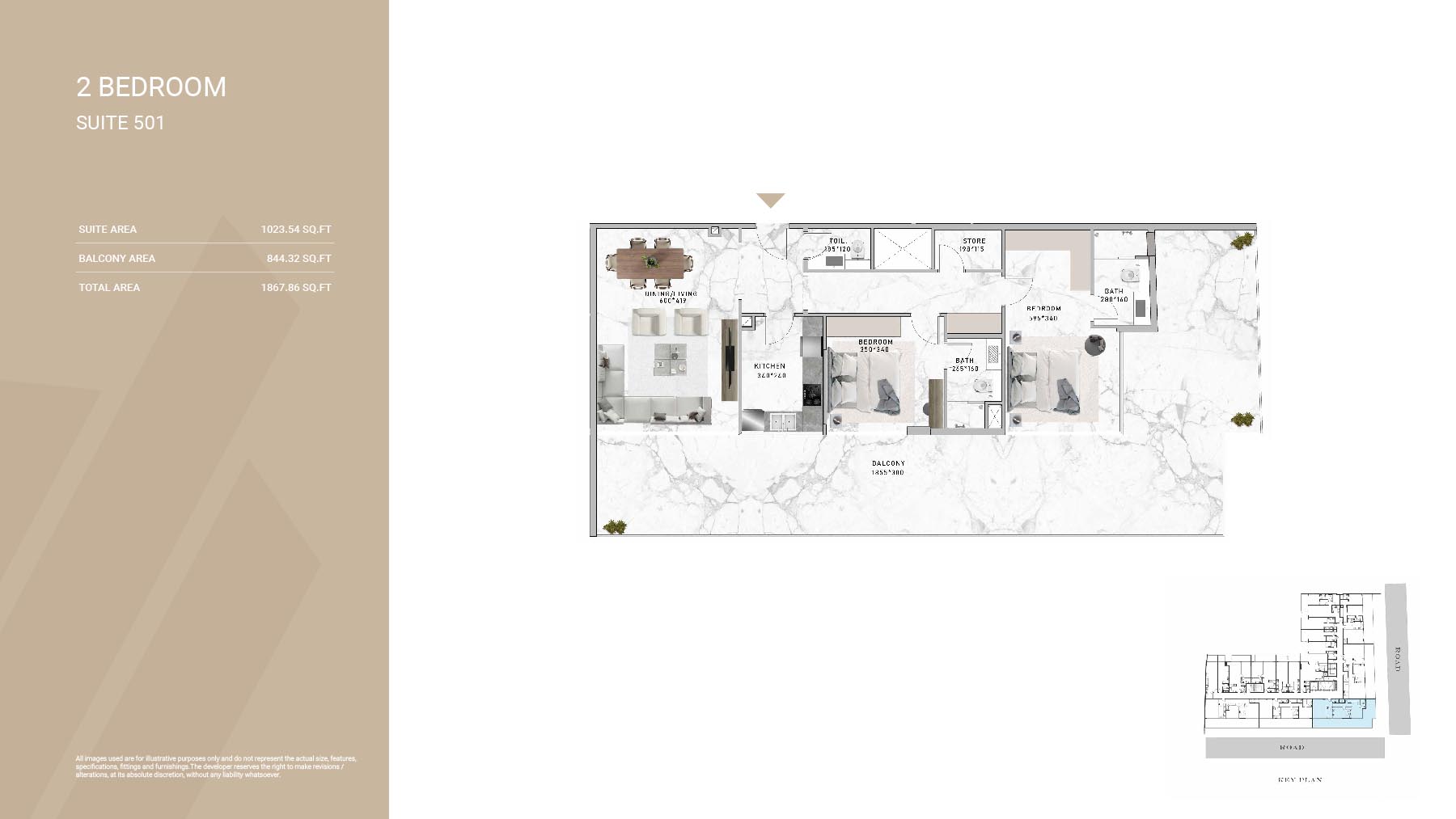Al Serh Residences 11 at JVC floor plan 4