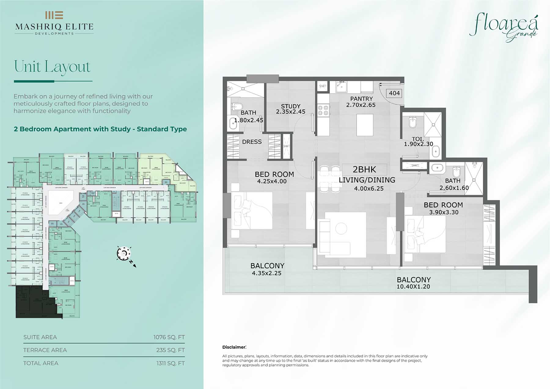 Floarea Grande at Arjan floor plan 3