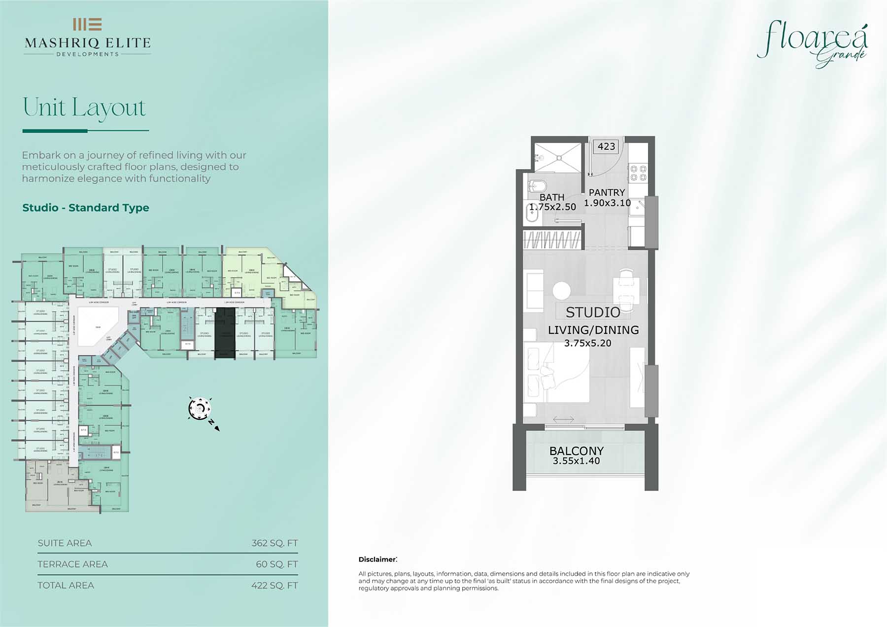 Floarea Grande at Arjan floor plan 1