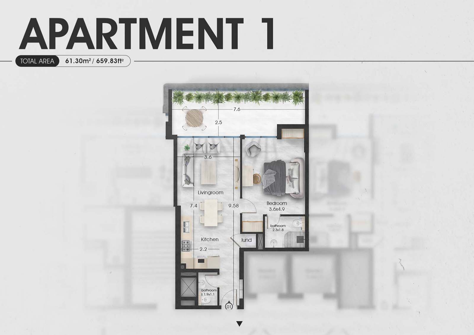 ETHAN Residences floor plan 1