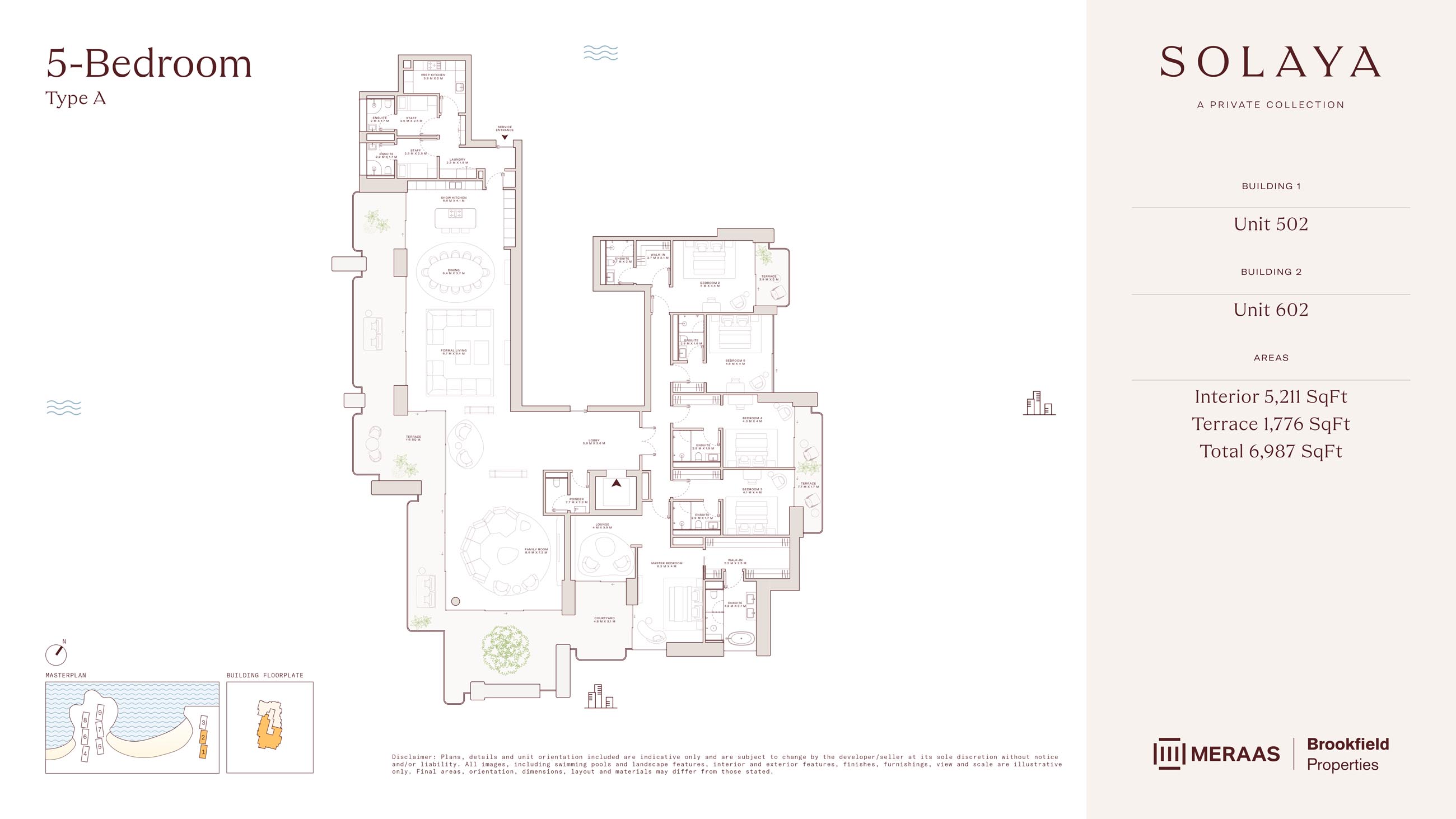 Solaya at La Mer floor plan 6