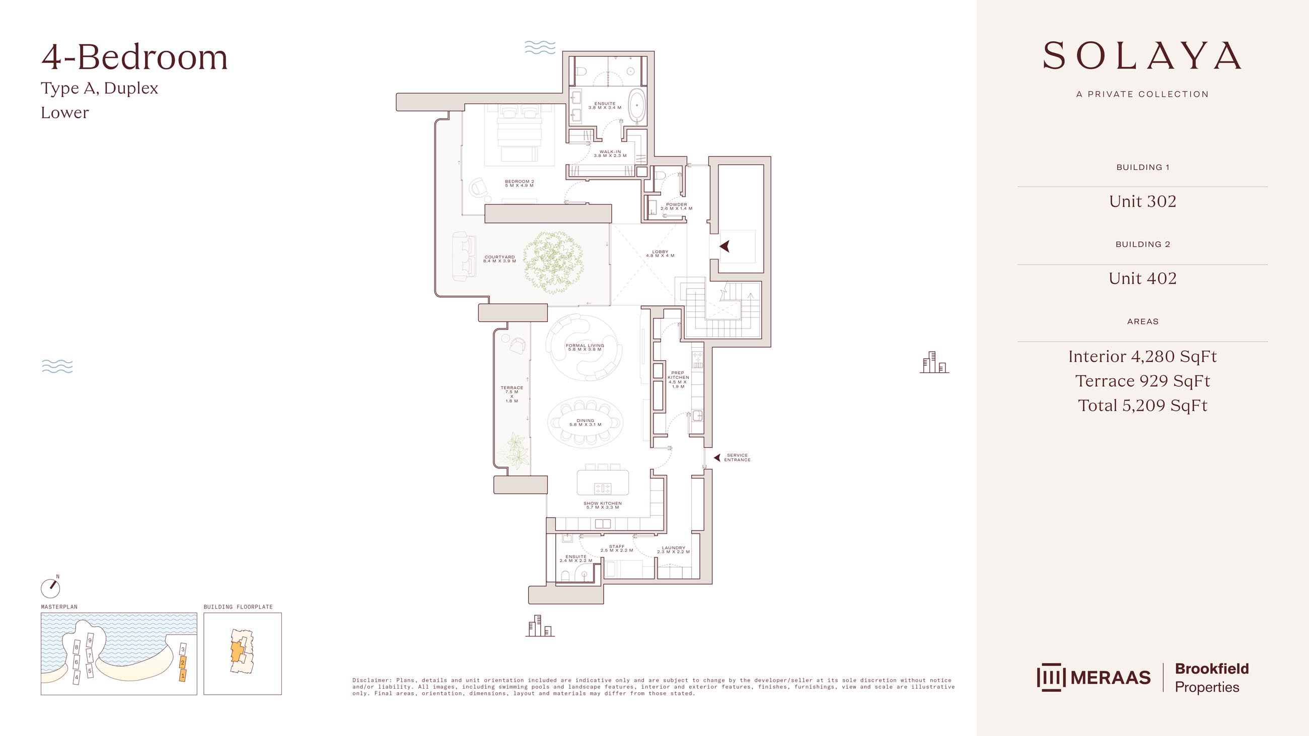 Solaya at La Mer floor plan 5