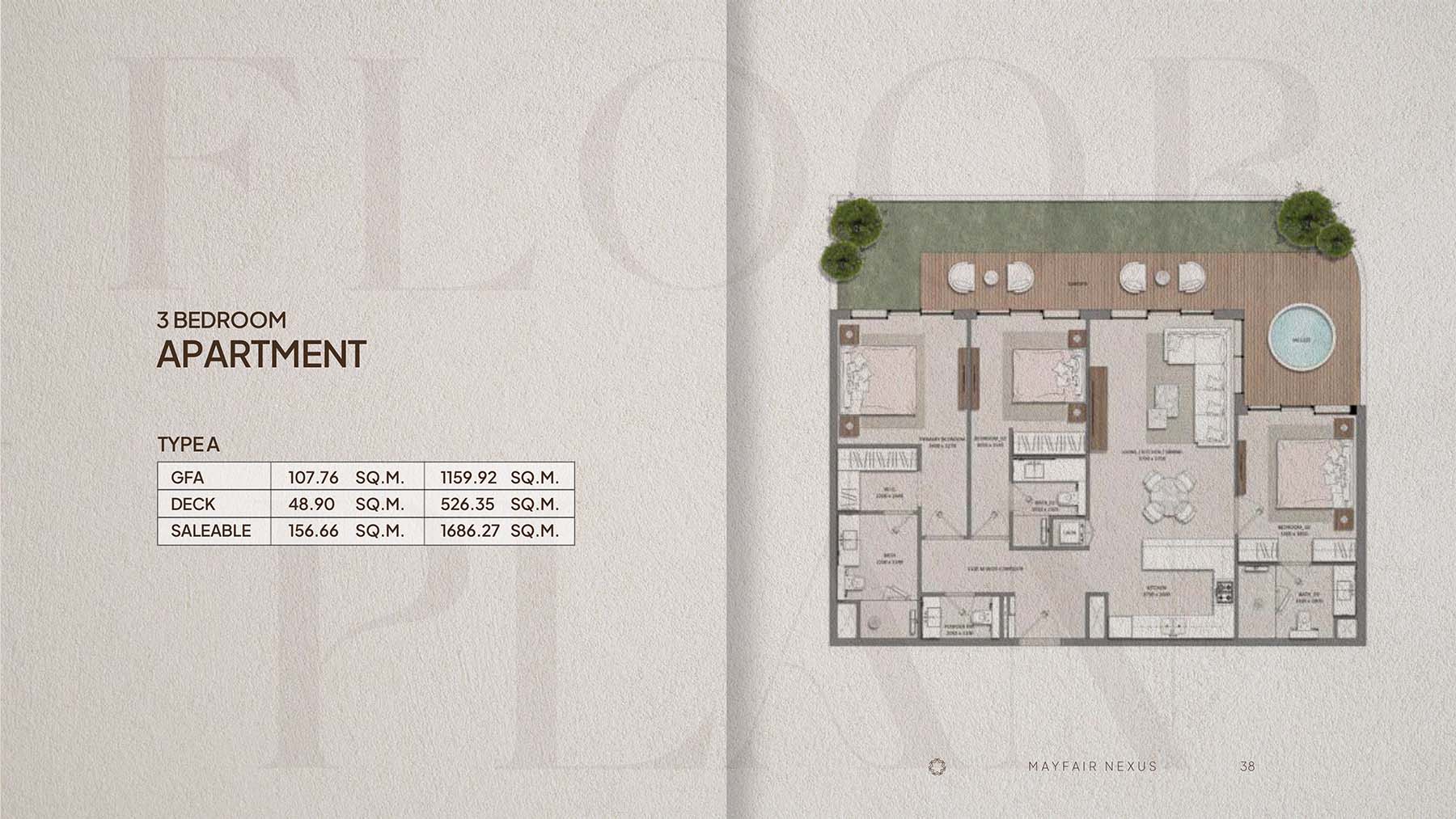Seven Mayfair Nexus floor plan 3