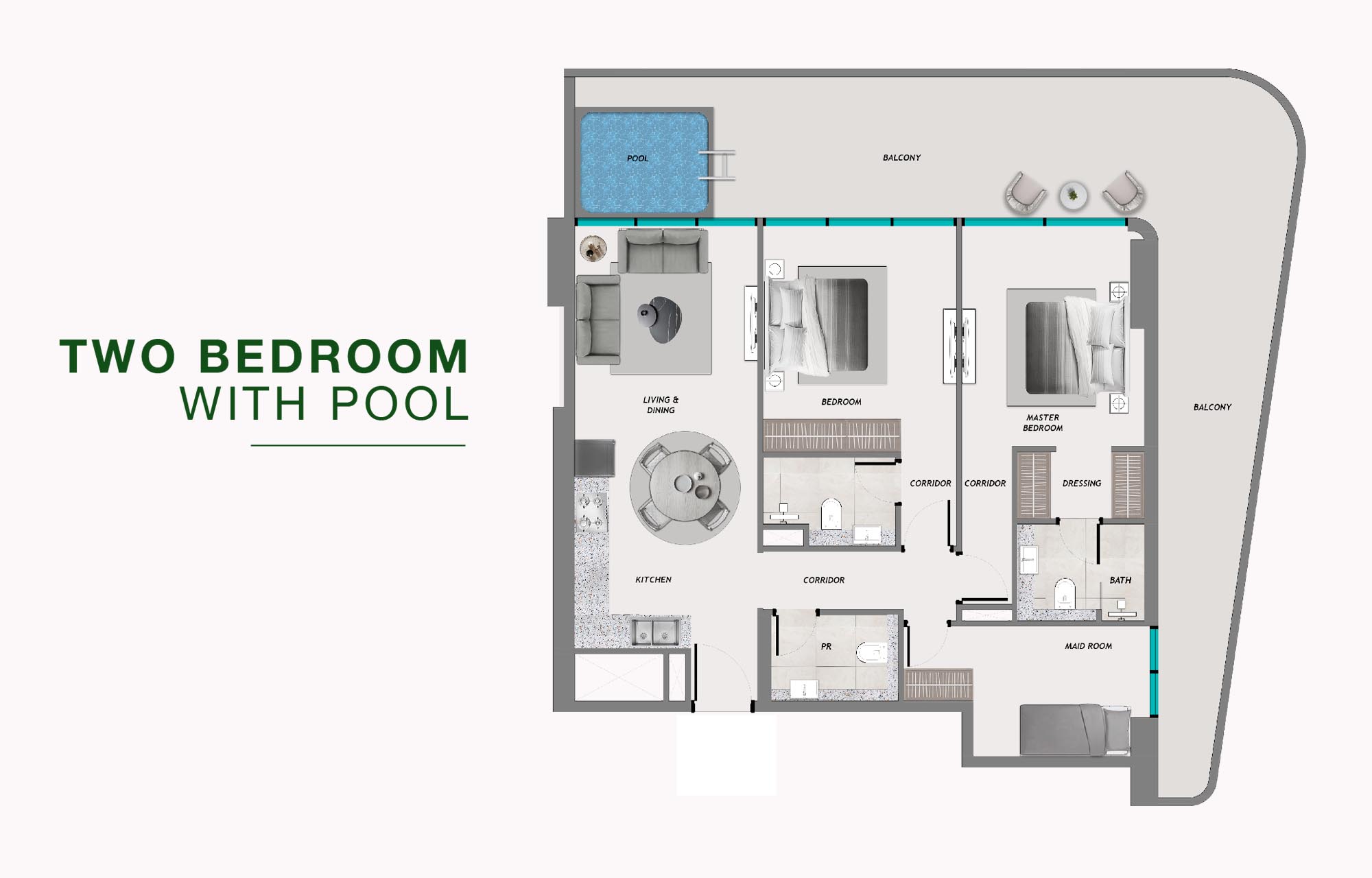 Samana Resorts 2 floor plan 4