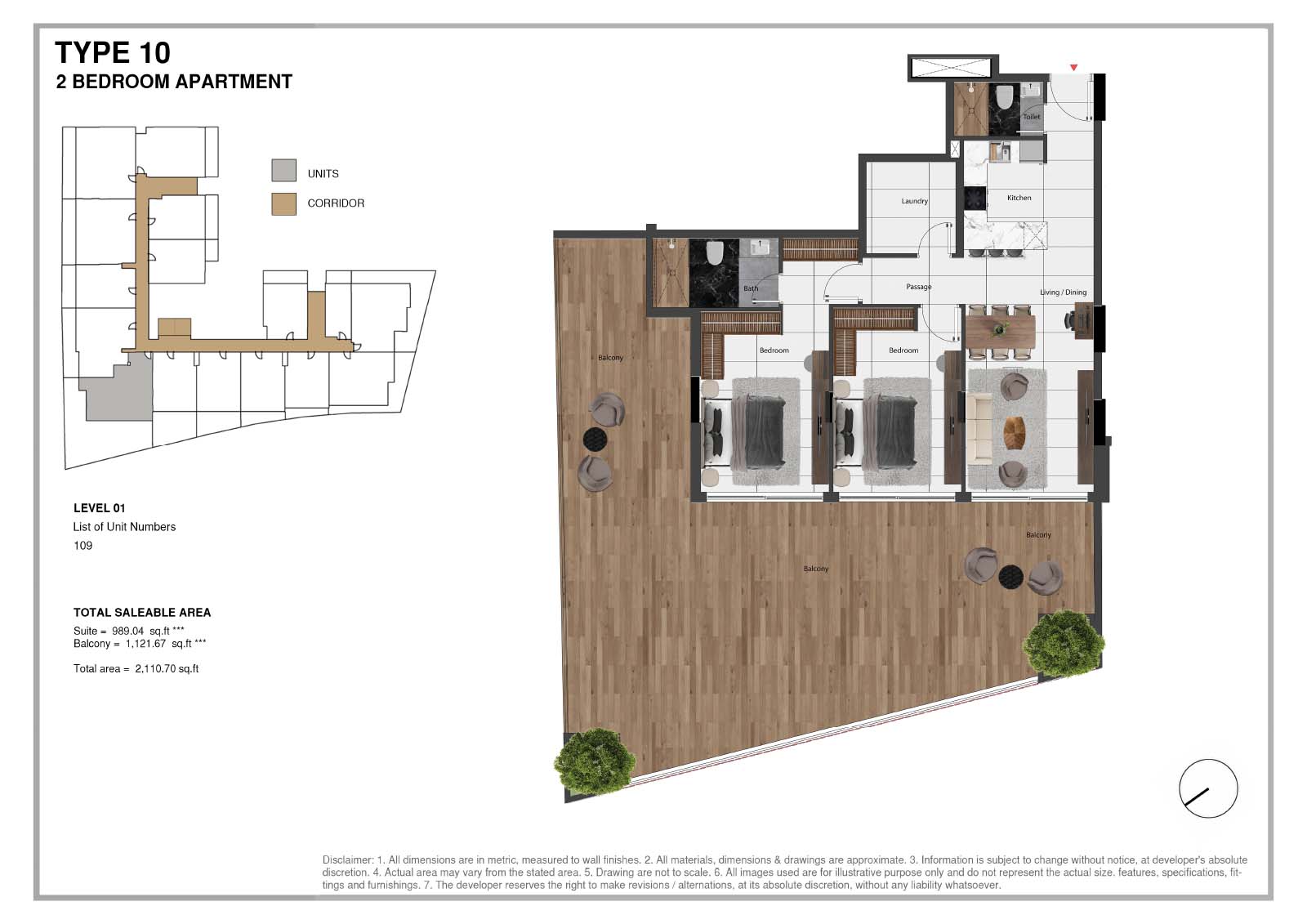 Heilbronn Park Lane 2 floor plan 3