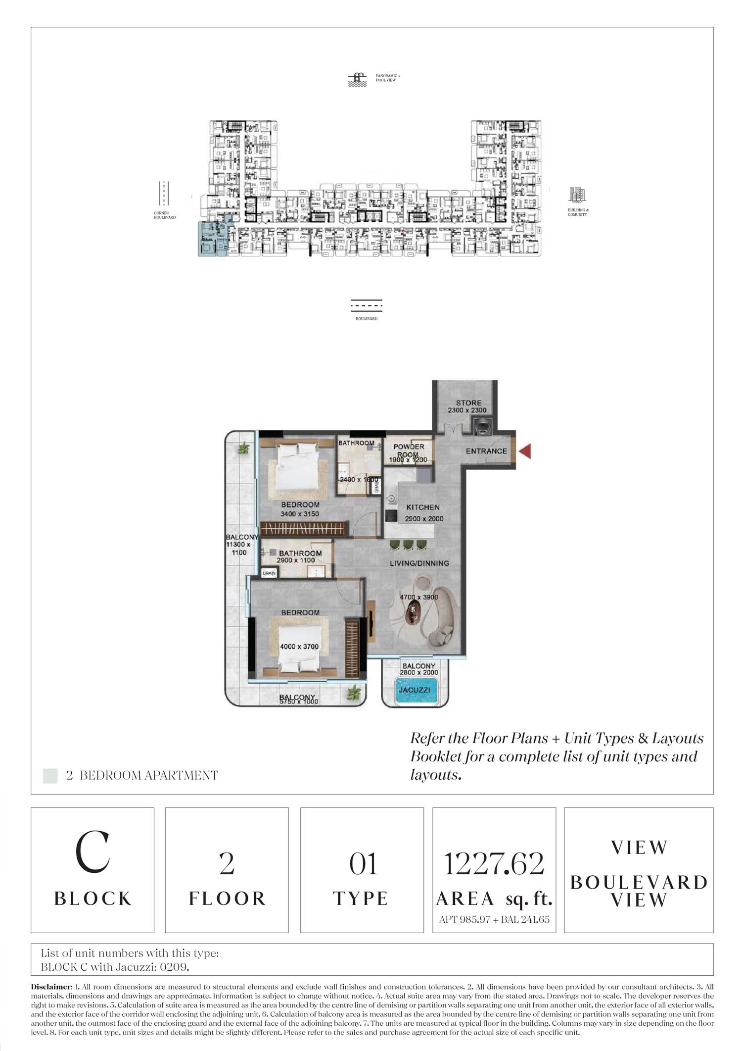 Vivanti Residences at JVC floor plan 4