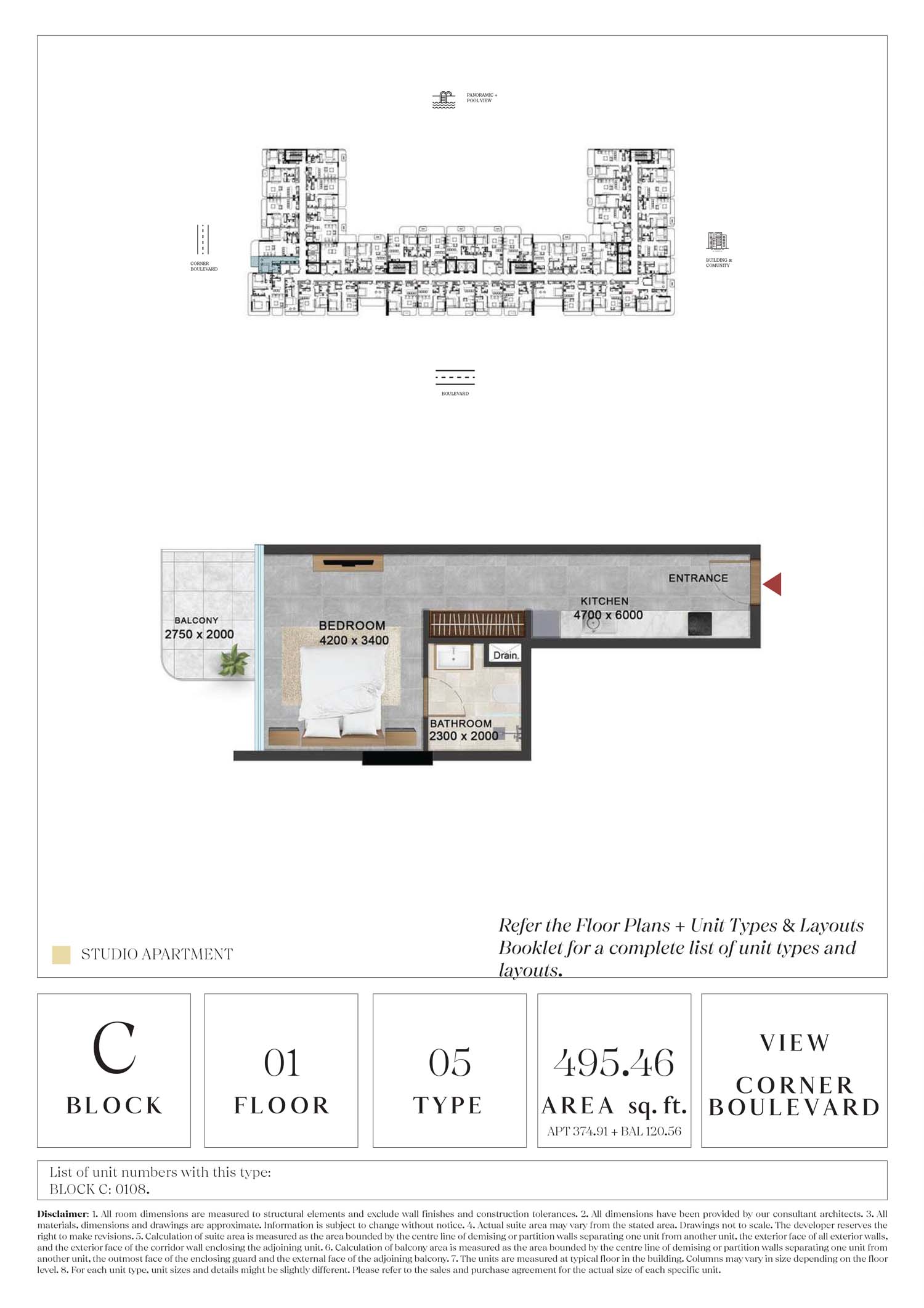 Vivanti Residences at JVC floor plan 1