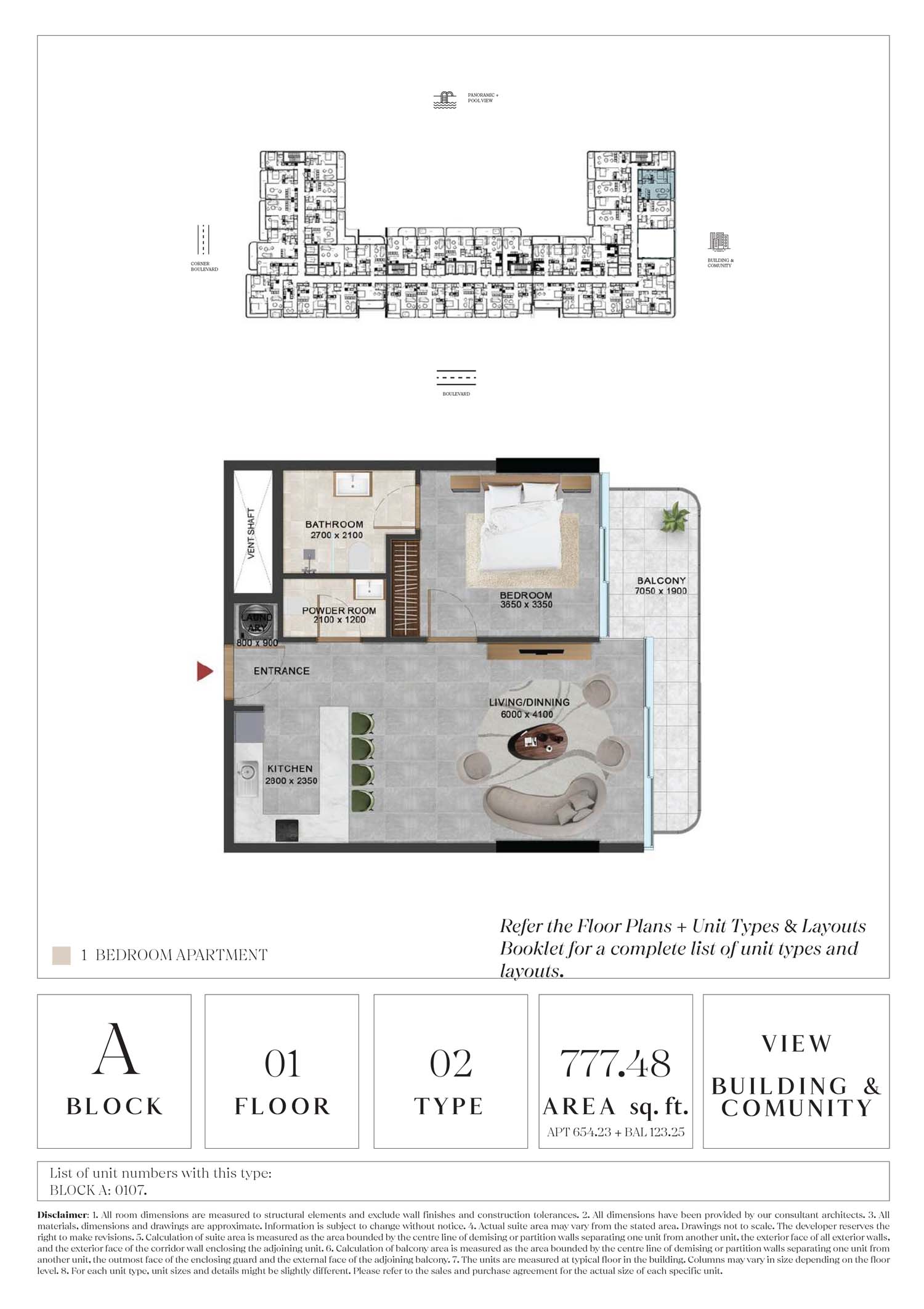 Vivanti Residences at JVC floor plan 2