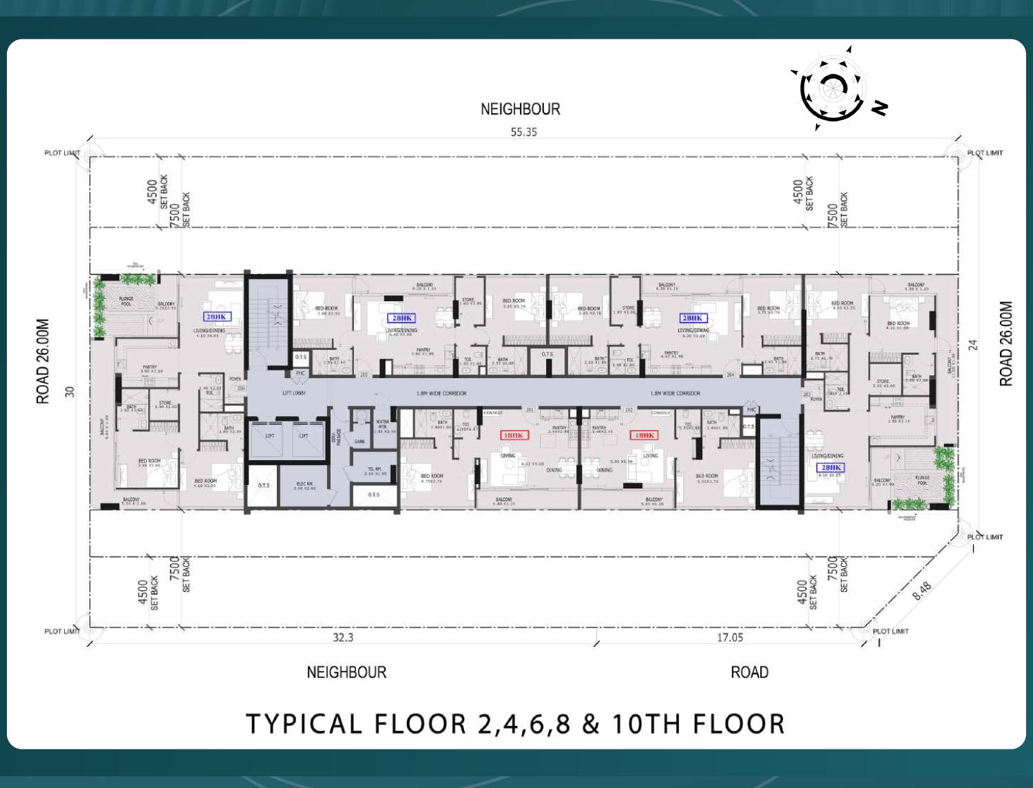 Nexus Estrella at Majan floor plan 1