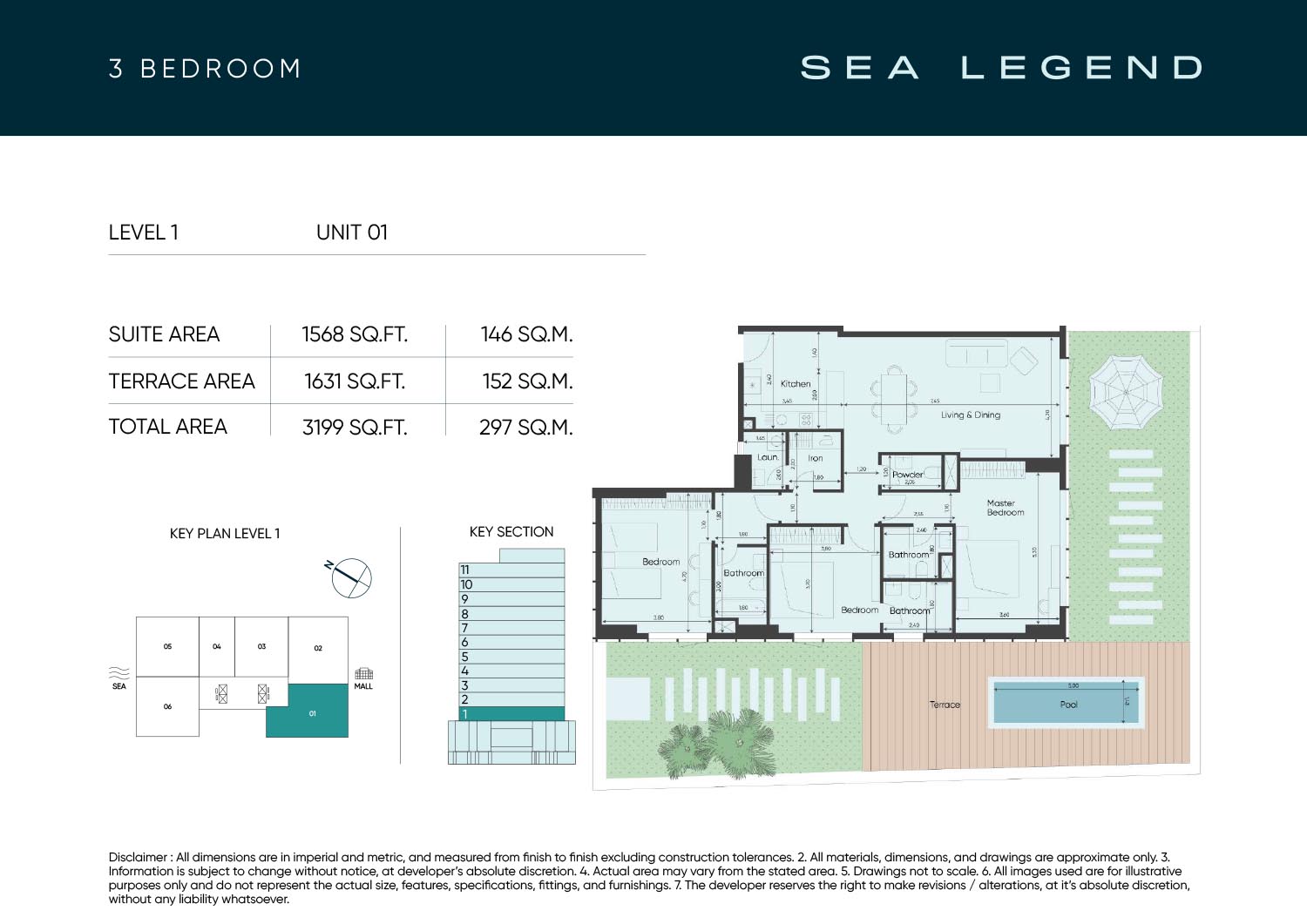 Sea Legend One at Dubai Islands floor plan 4