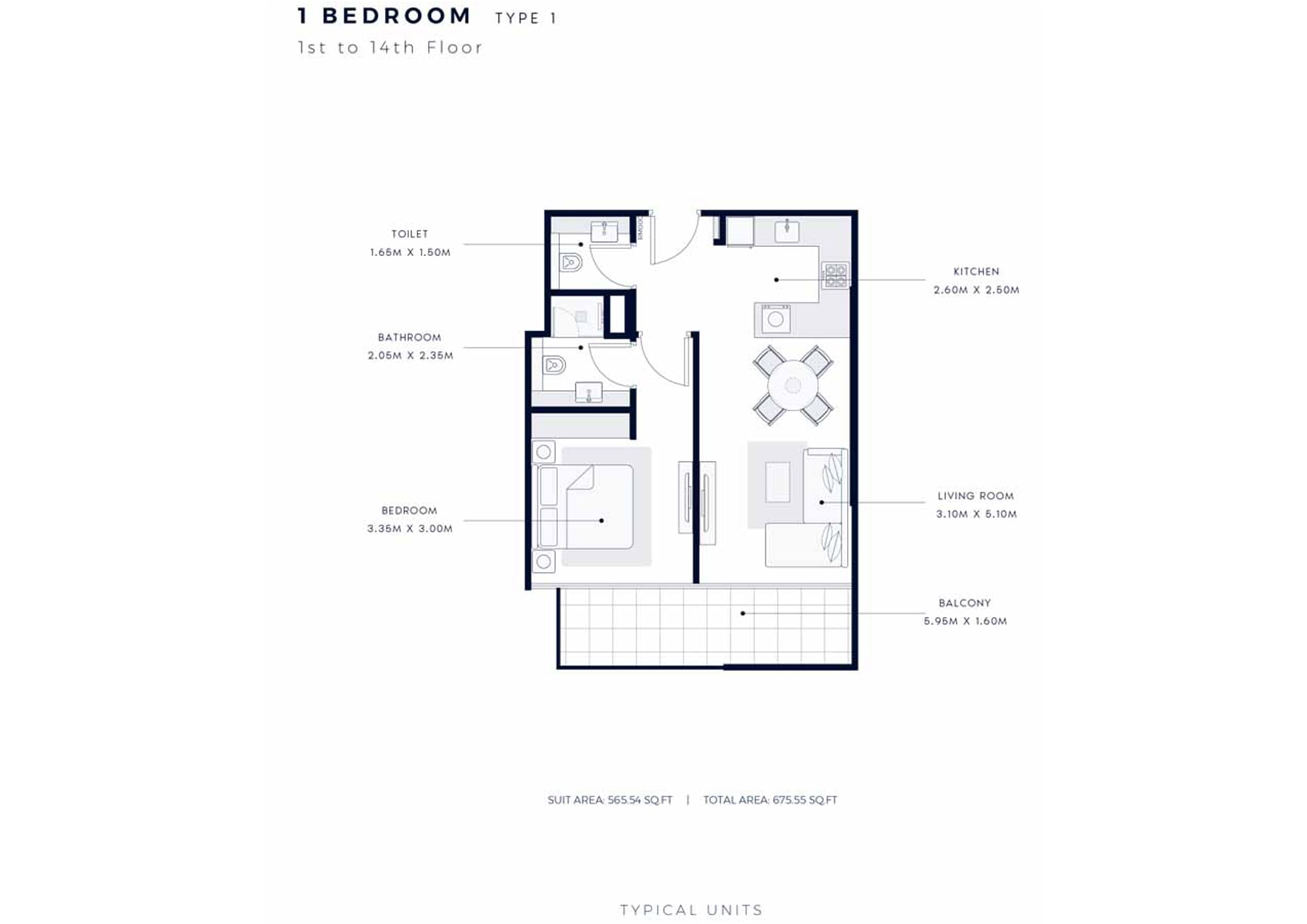 Azizi Grand Apartments floor plan 2