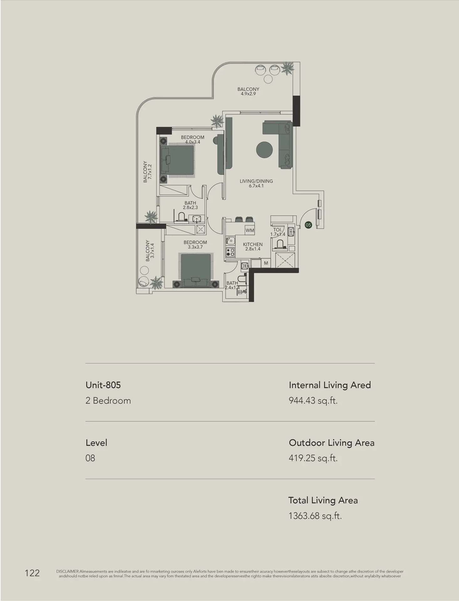 DGM Vision floor plan 4
