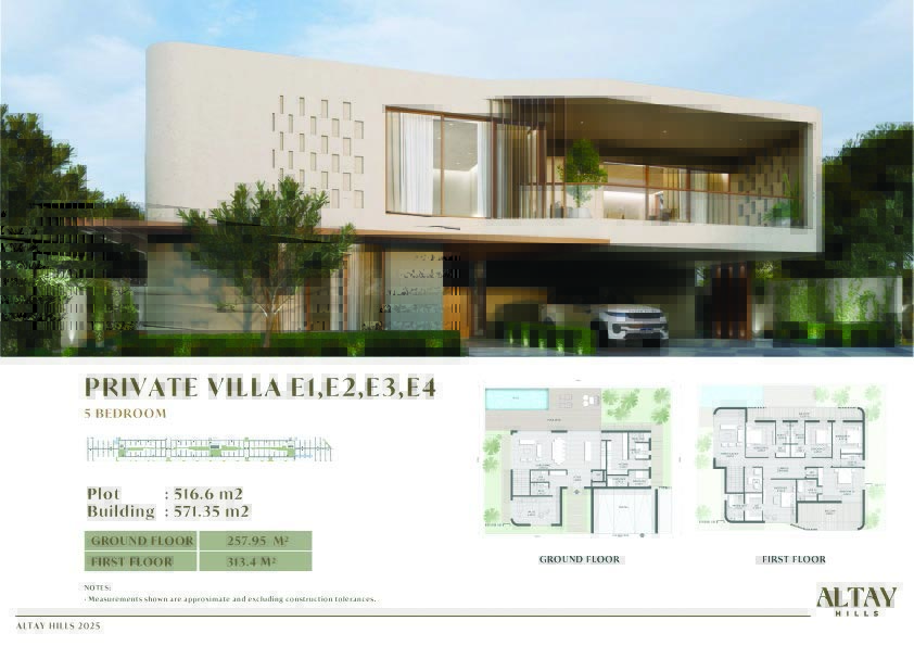 Altay Hills floor plan 6