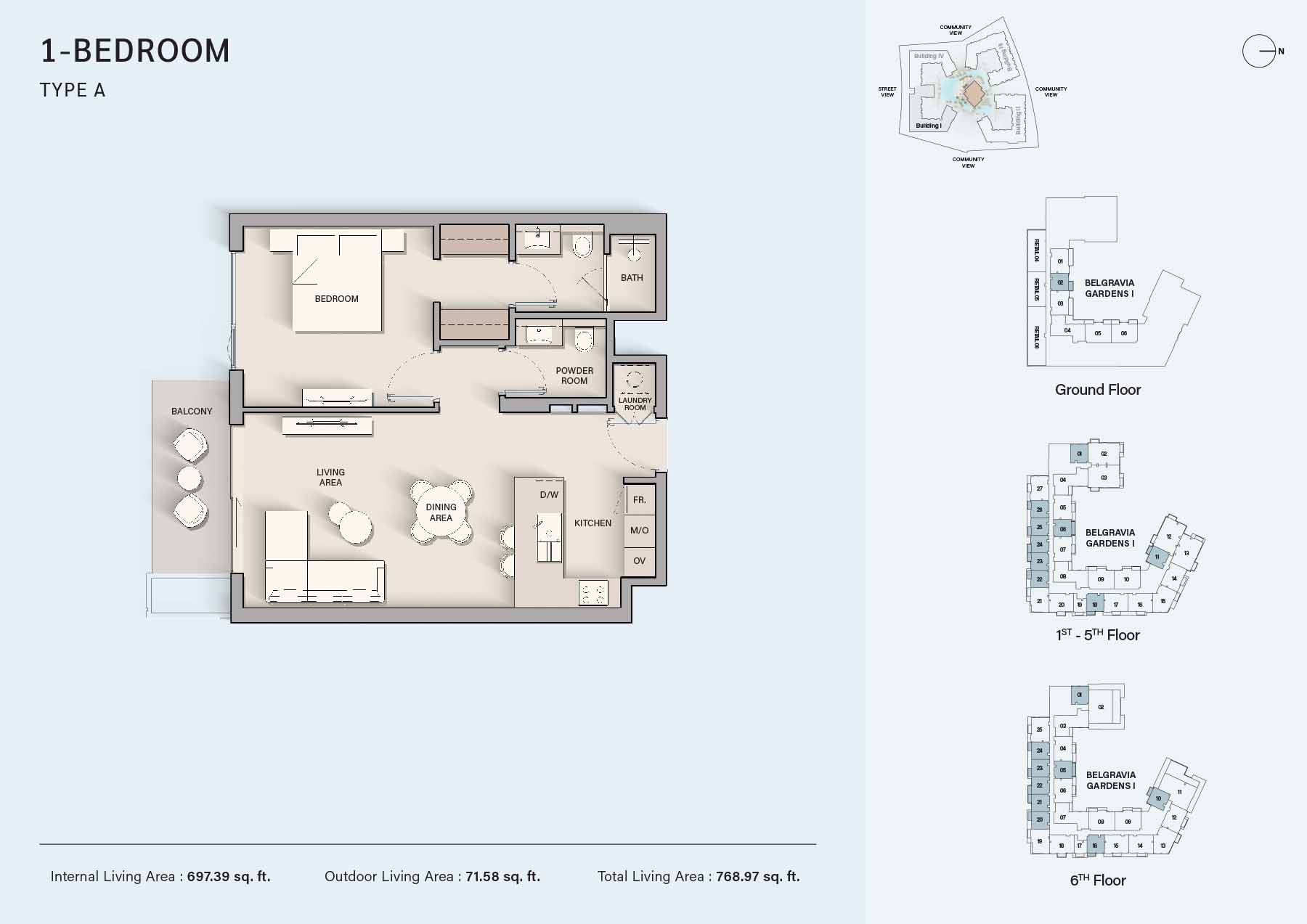 Ellington Belgravia Gardens floor plan 2