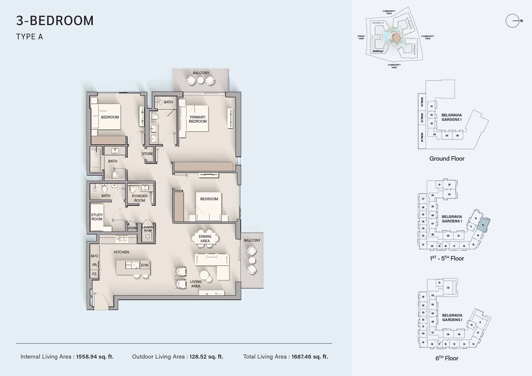 Ellington Belgravia Gardens floor plan 6