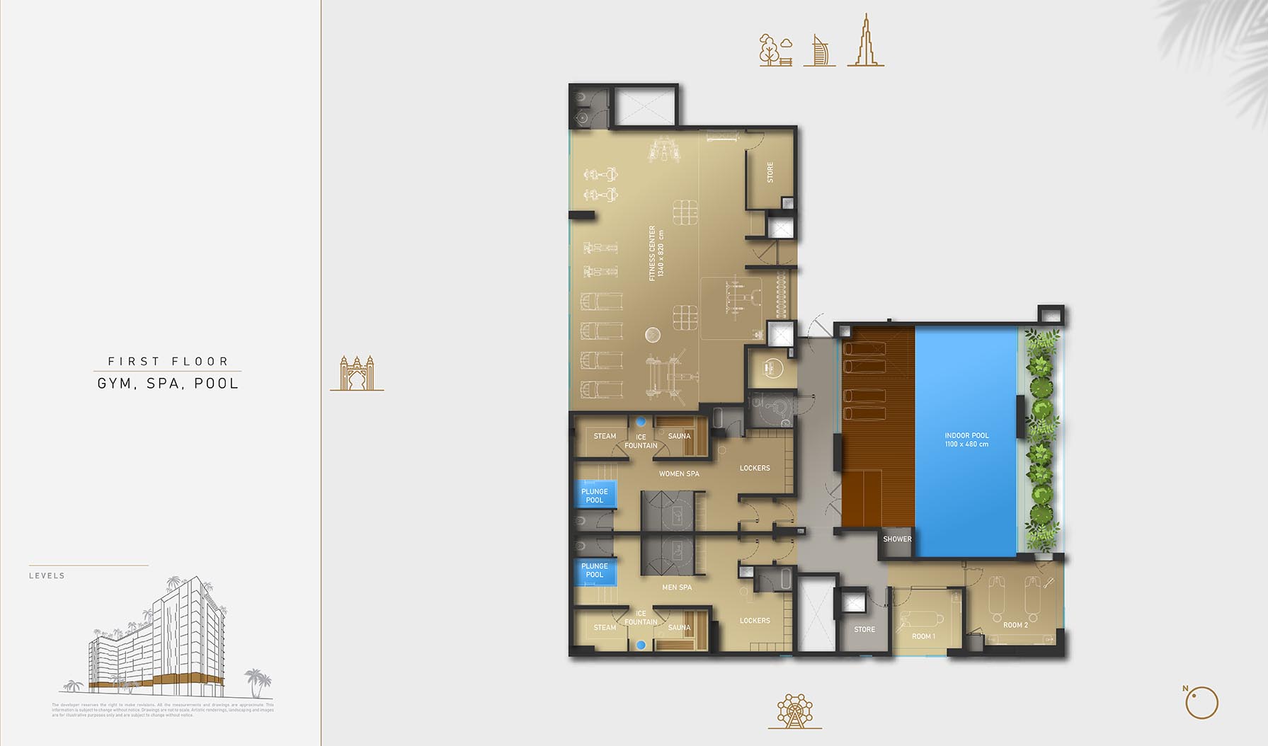 Olaia Residences at Palm Jumeirah floor plan 2