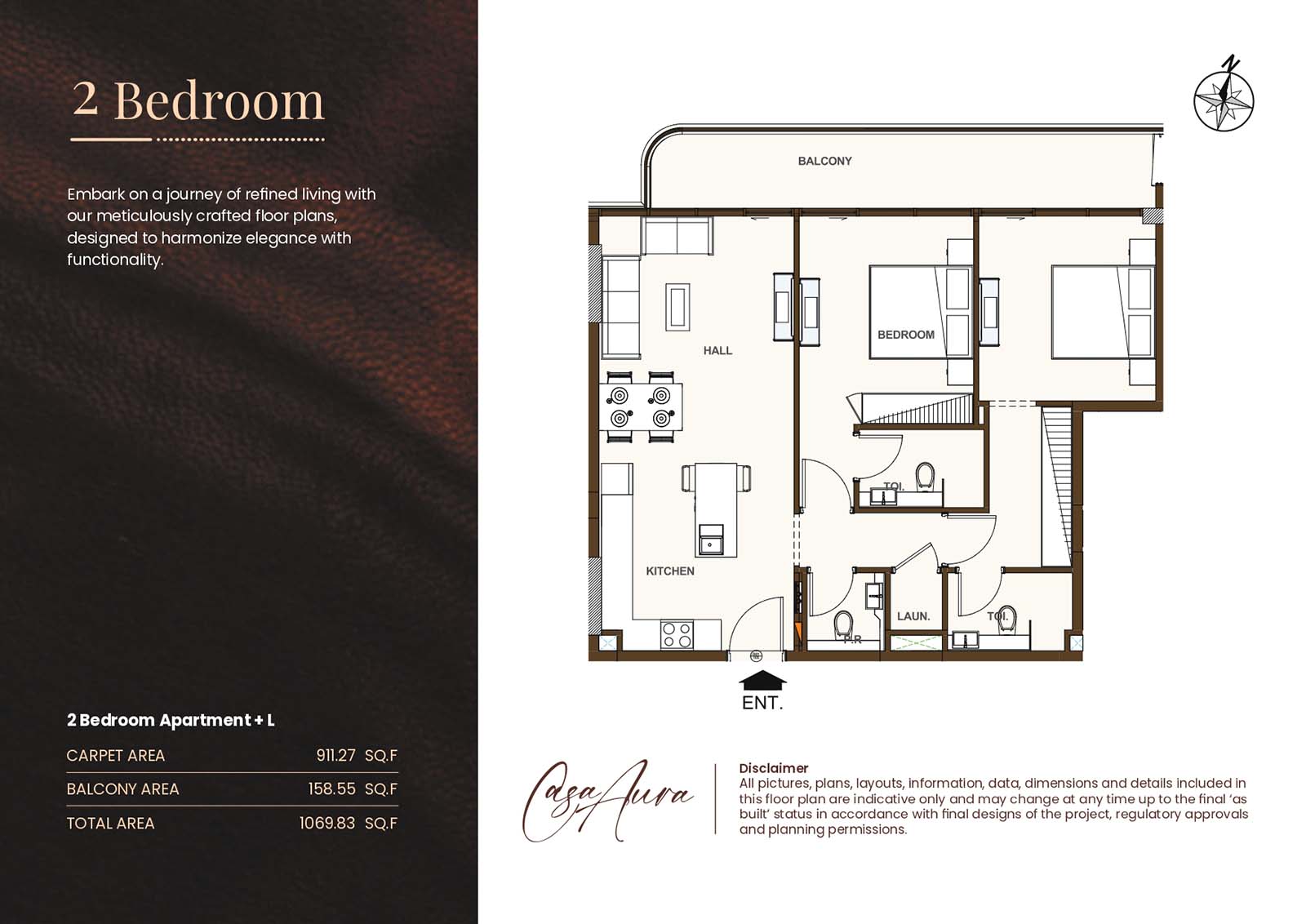 Casa Aura Residence at Dubai South floor plan 4