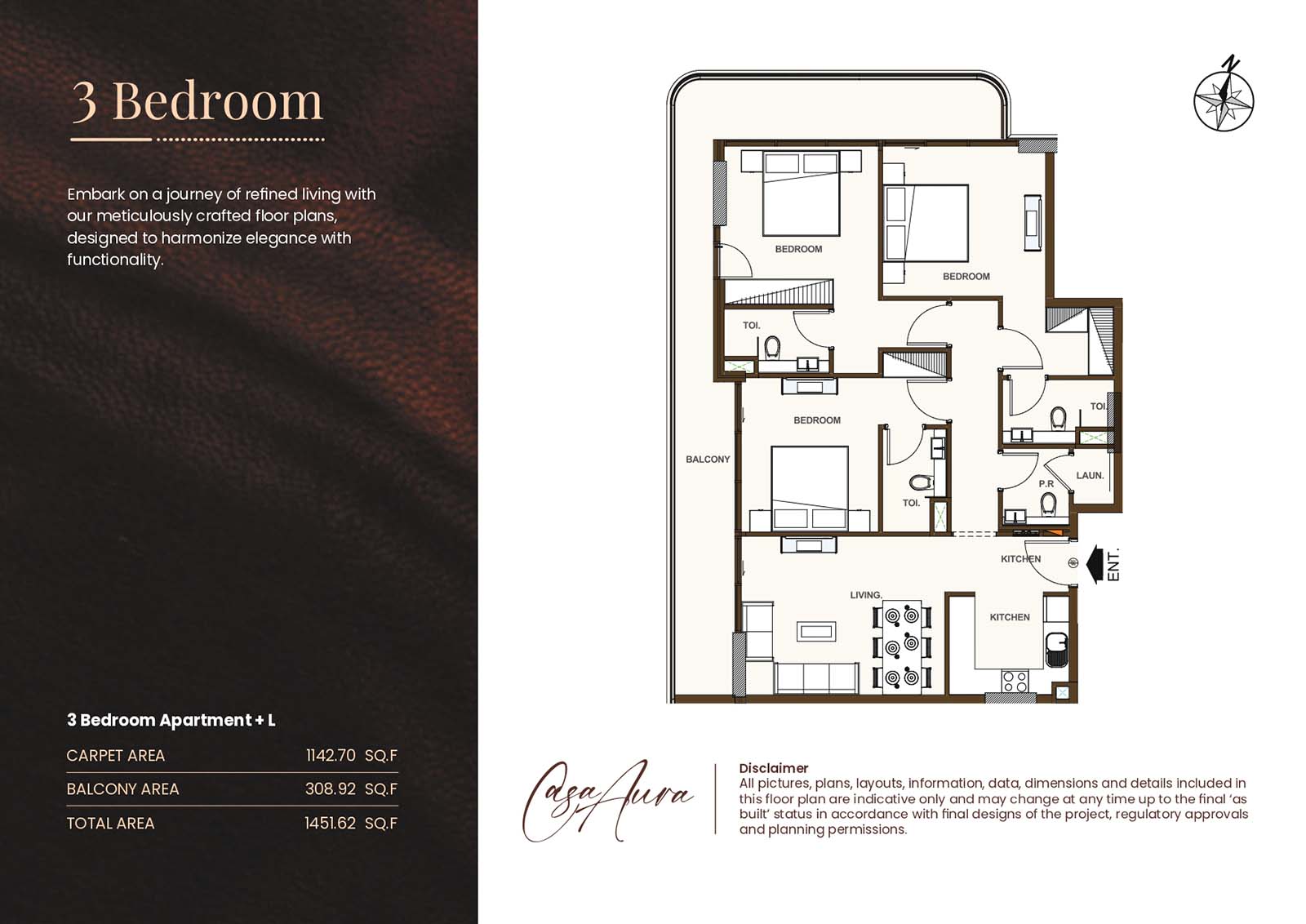 Casa Aura Residence at Dubai South floor plan 5