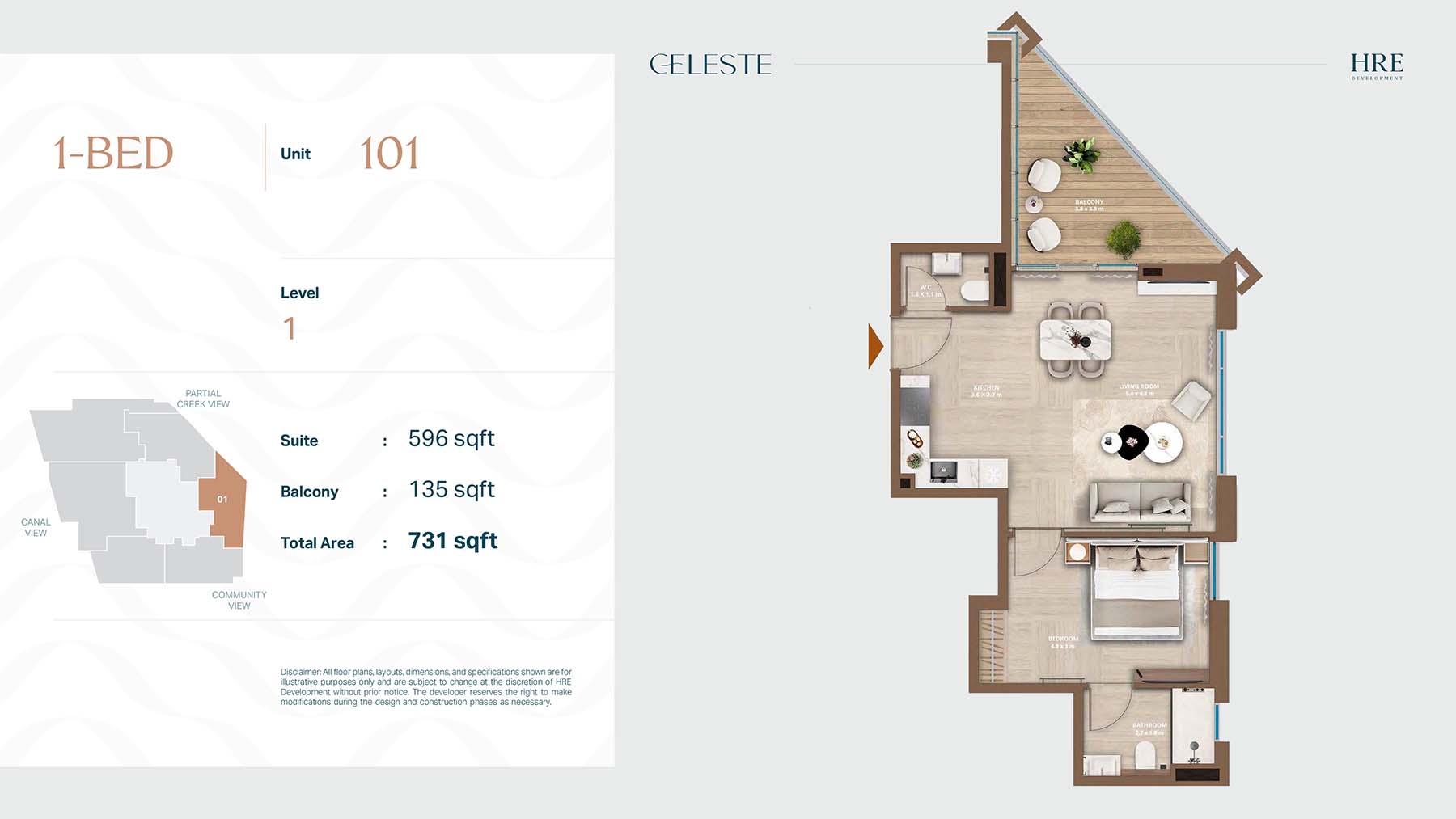 Celeste by HRE floor plan 1