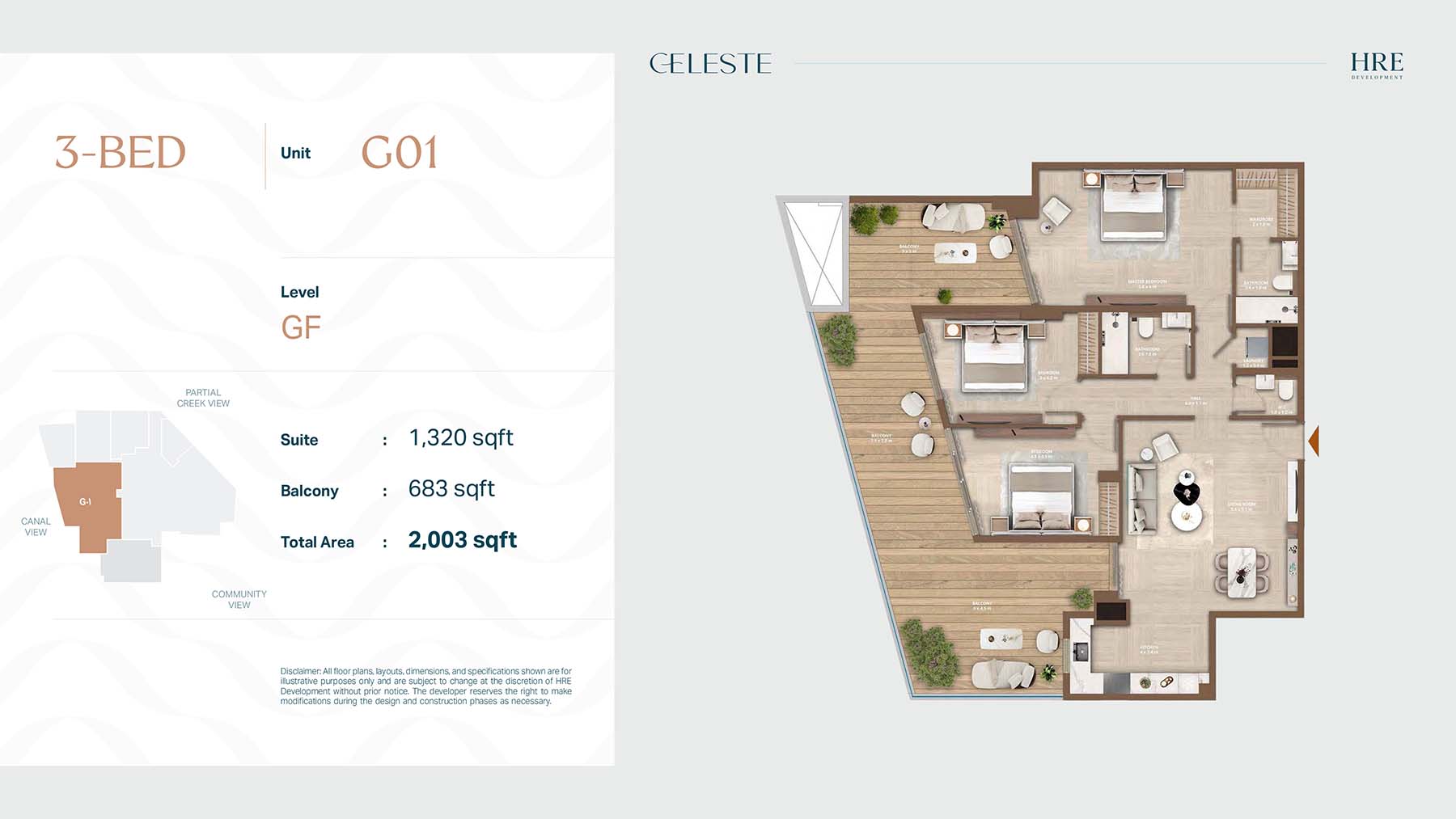 Celeste by HRE floor plan 3