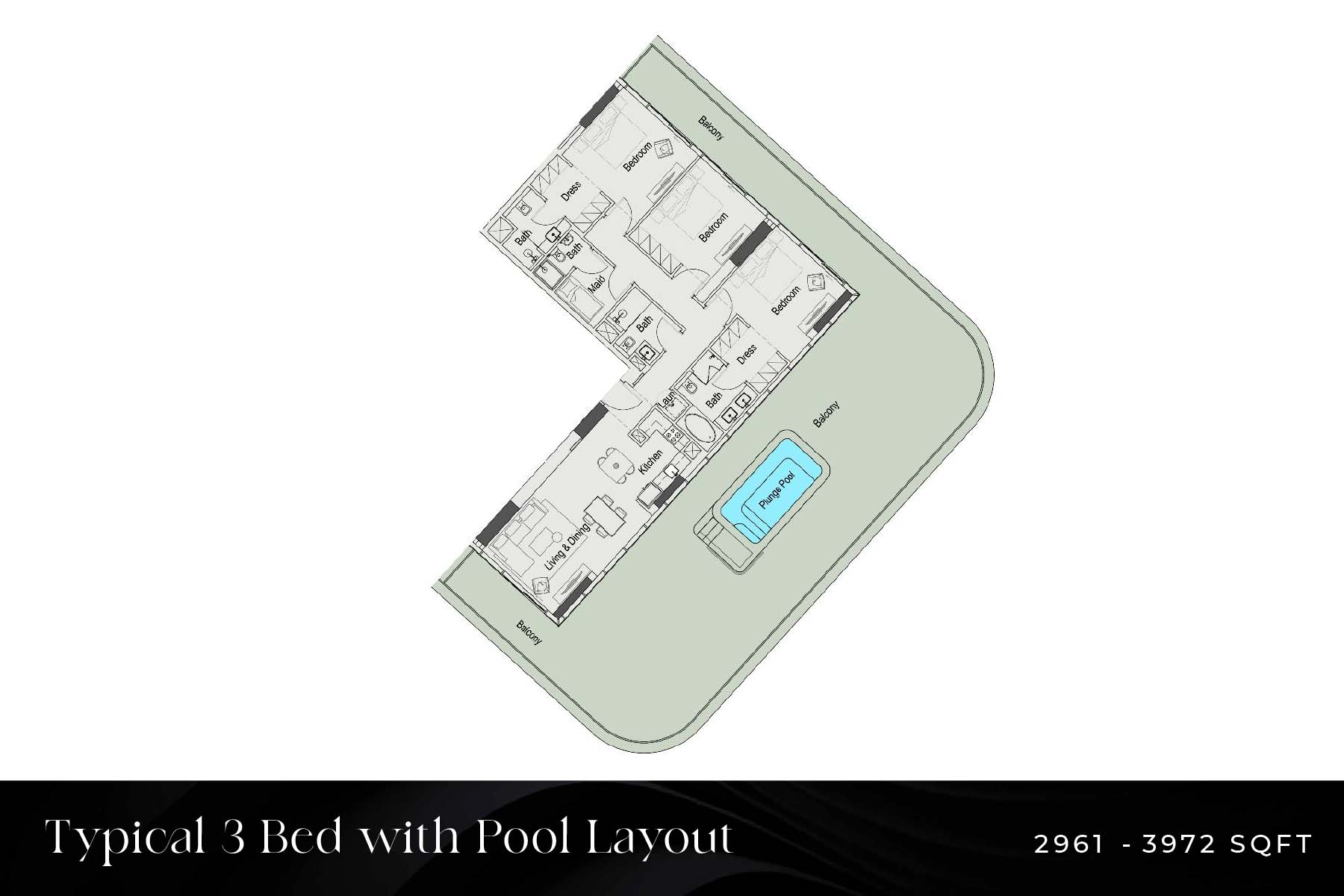 15 Cascade by Iman floor plan 4