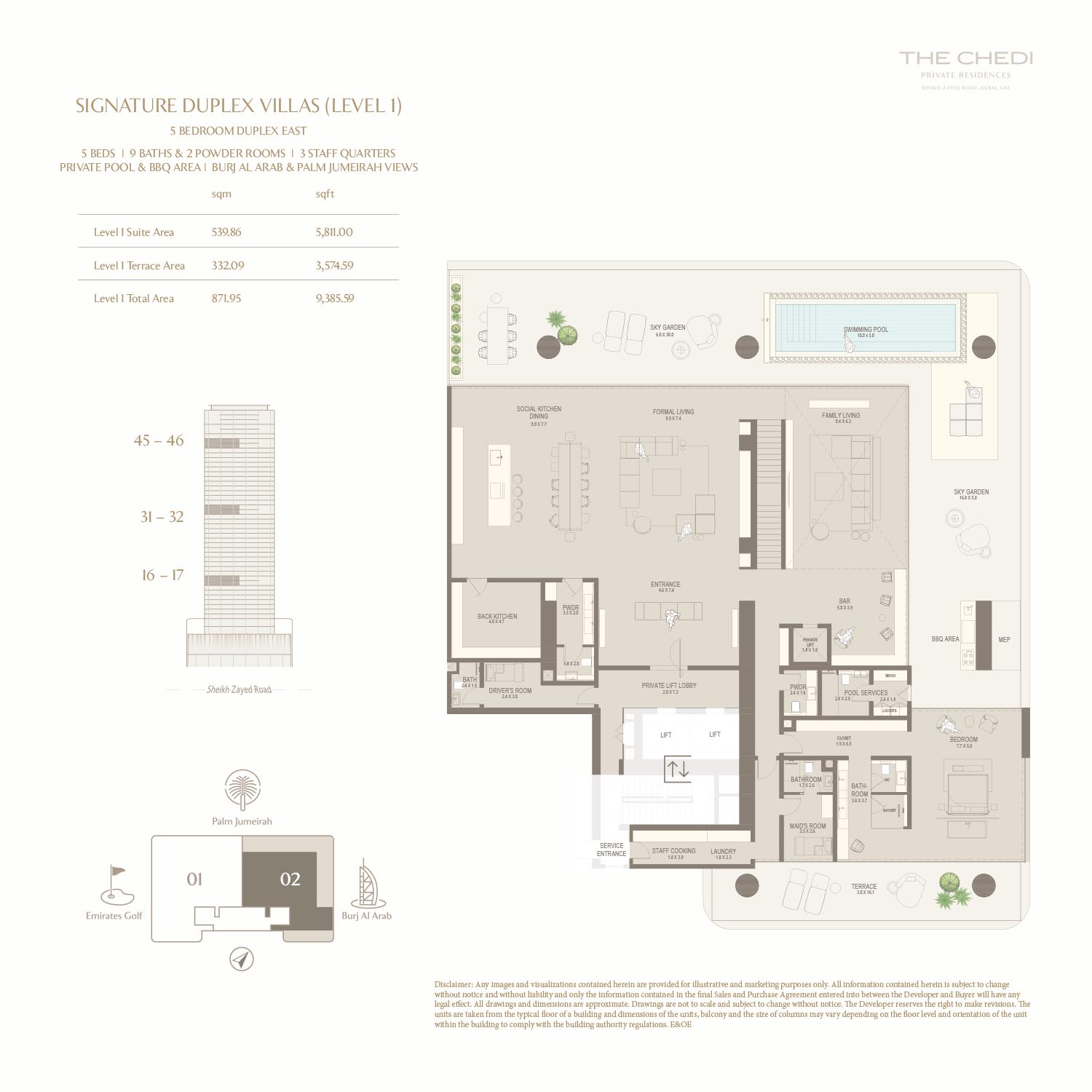 The Chedi Private Residences floor plan 4