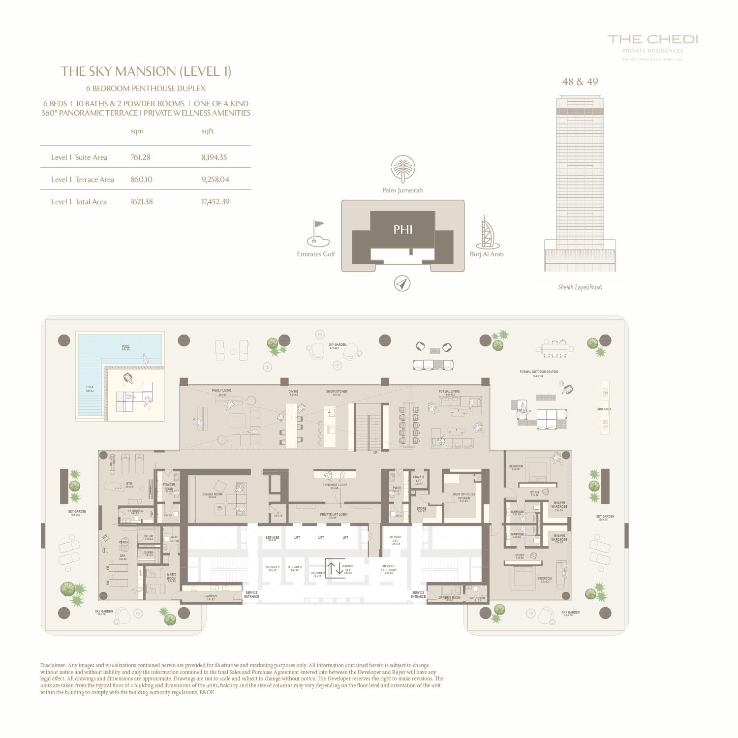 The Chedi Private Residences floor plan 5