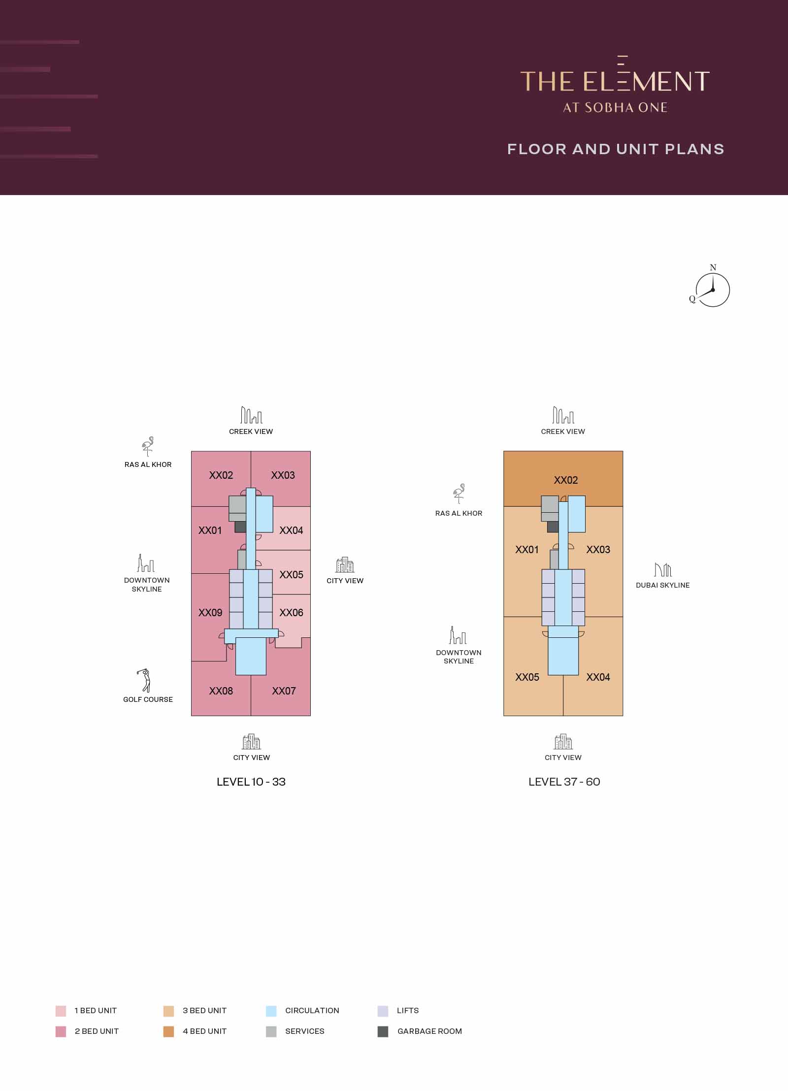 The Element at Sobha One floor plan 2