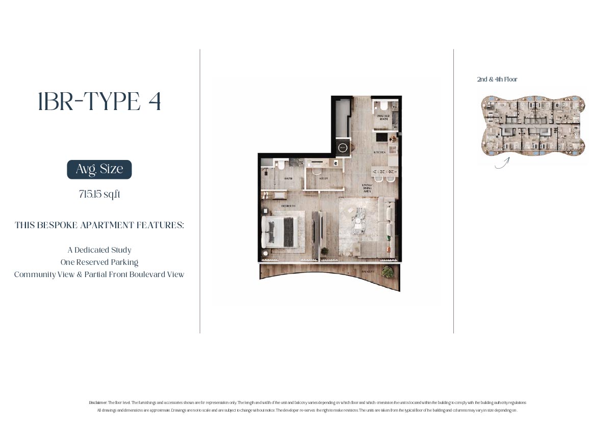 AGUA Residences at Dubai Islands floor plan 1