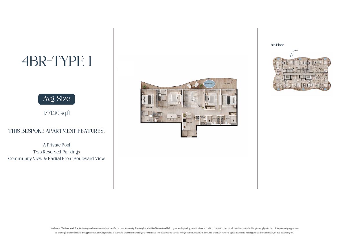 AGUA Residences at Dubai Islands floor plan 4