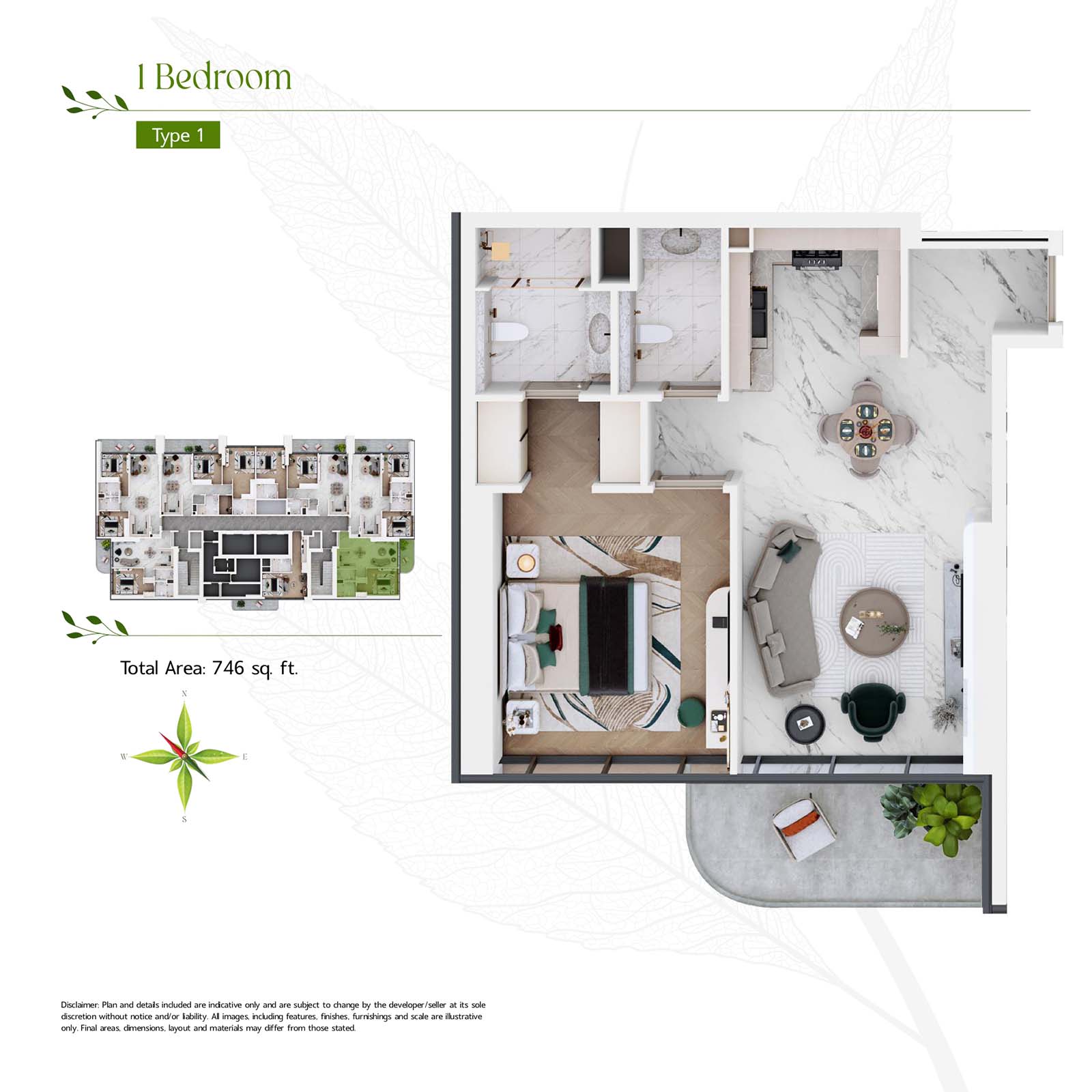 Vega at Dubai Sports City floor plan 2