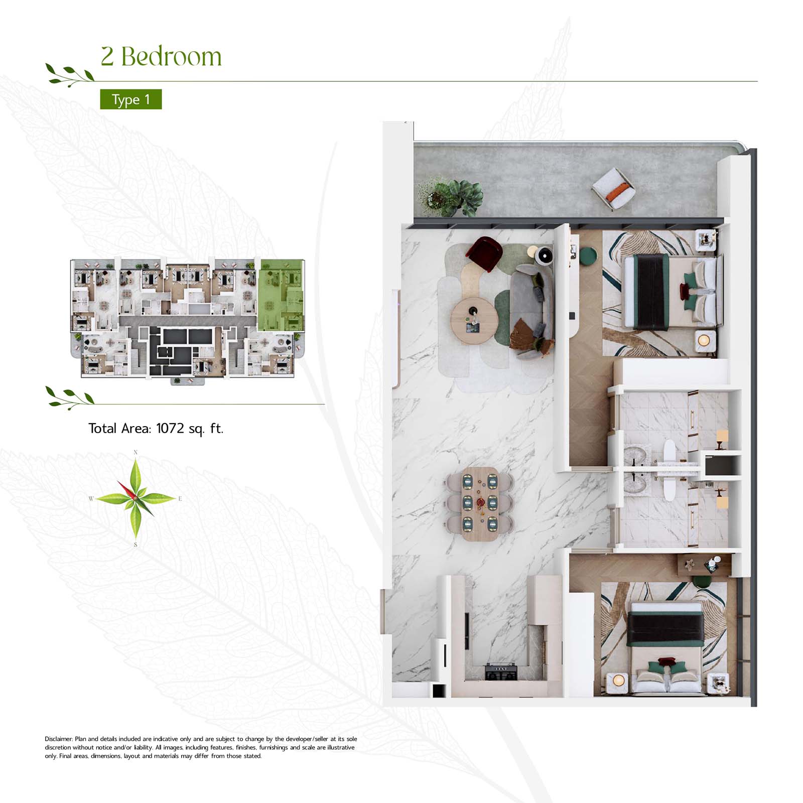 Vega at Dubai Sports City floor plan 4
