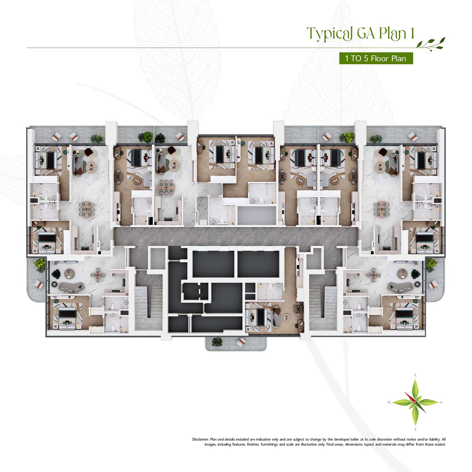 Vega at Dubai Sports City floor plan 3