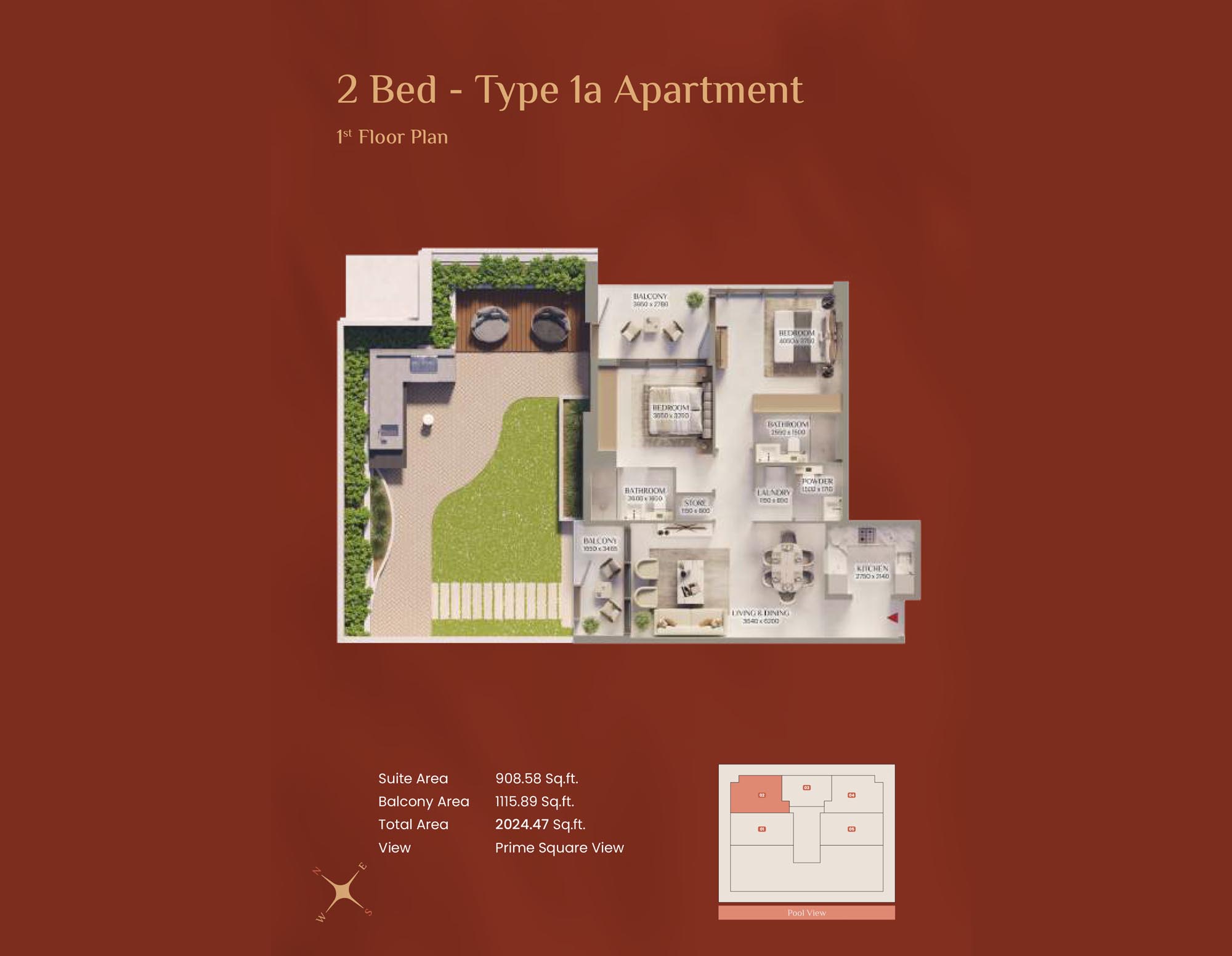 Bliss Tower Dubailand floor plan 2