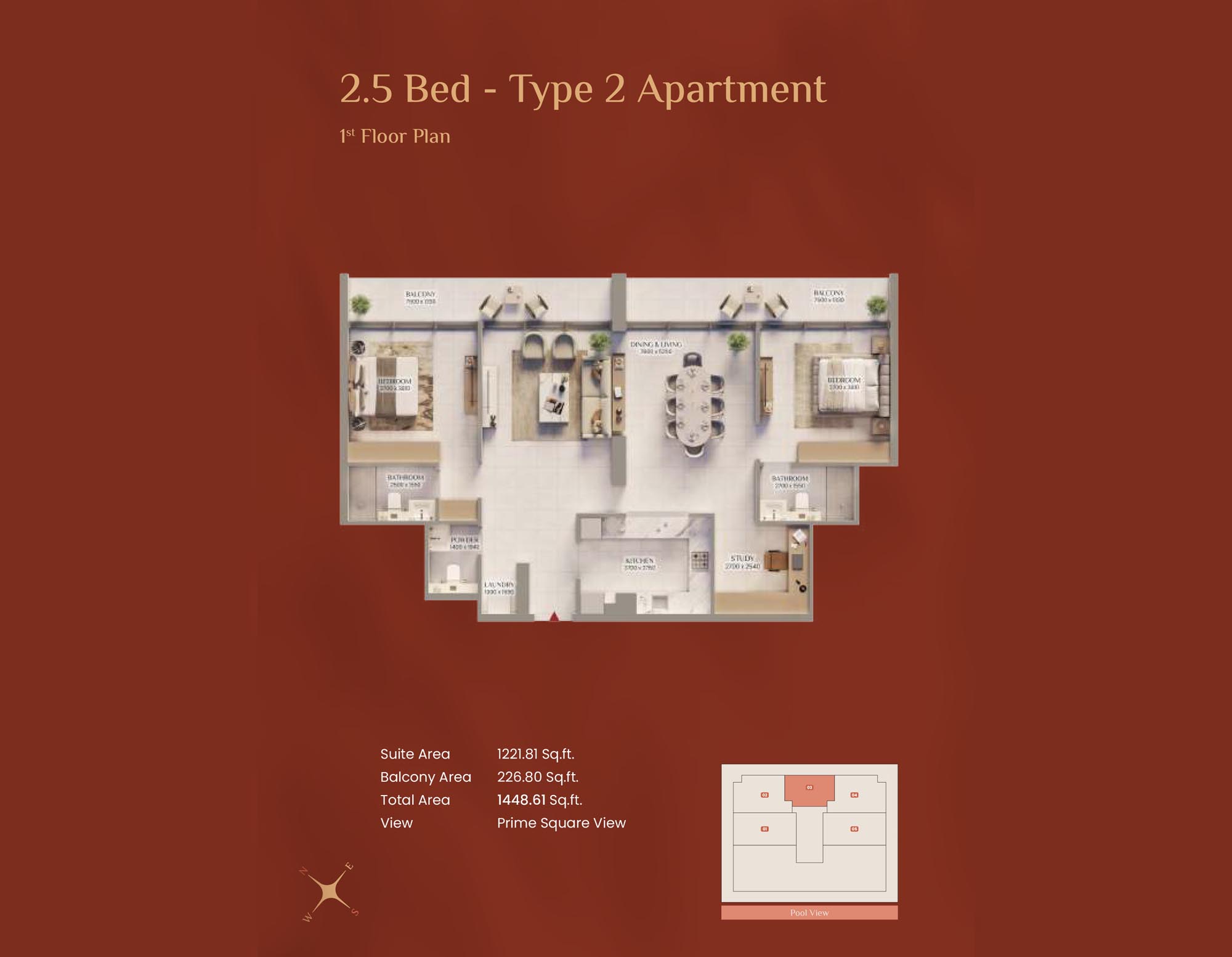 Bliss Tower Dubailand floor plan 1