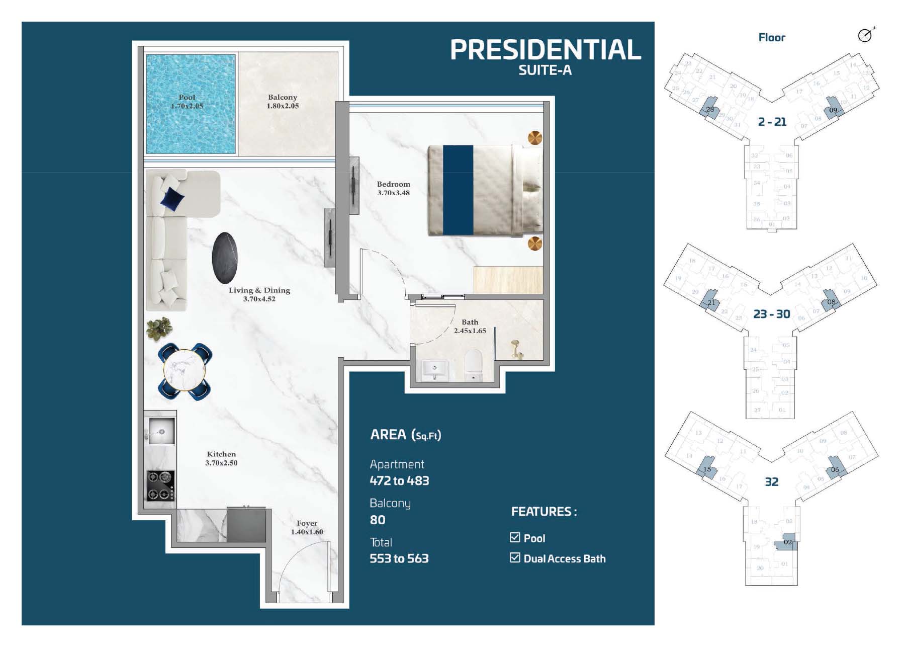 Timez by Danube floor plan 3