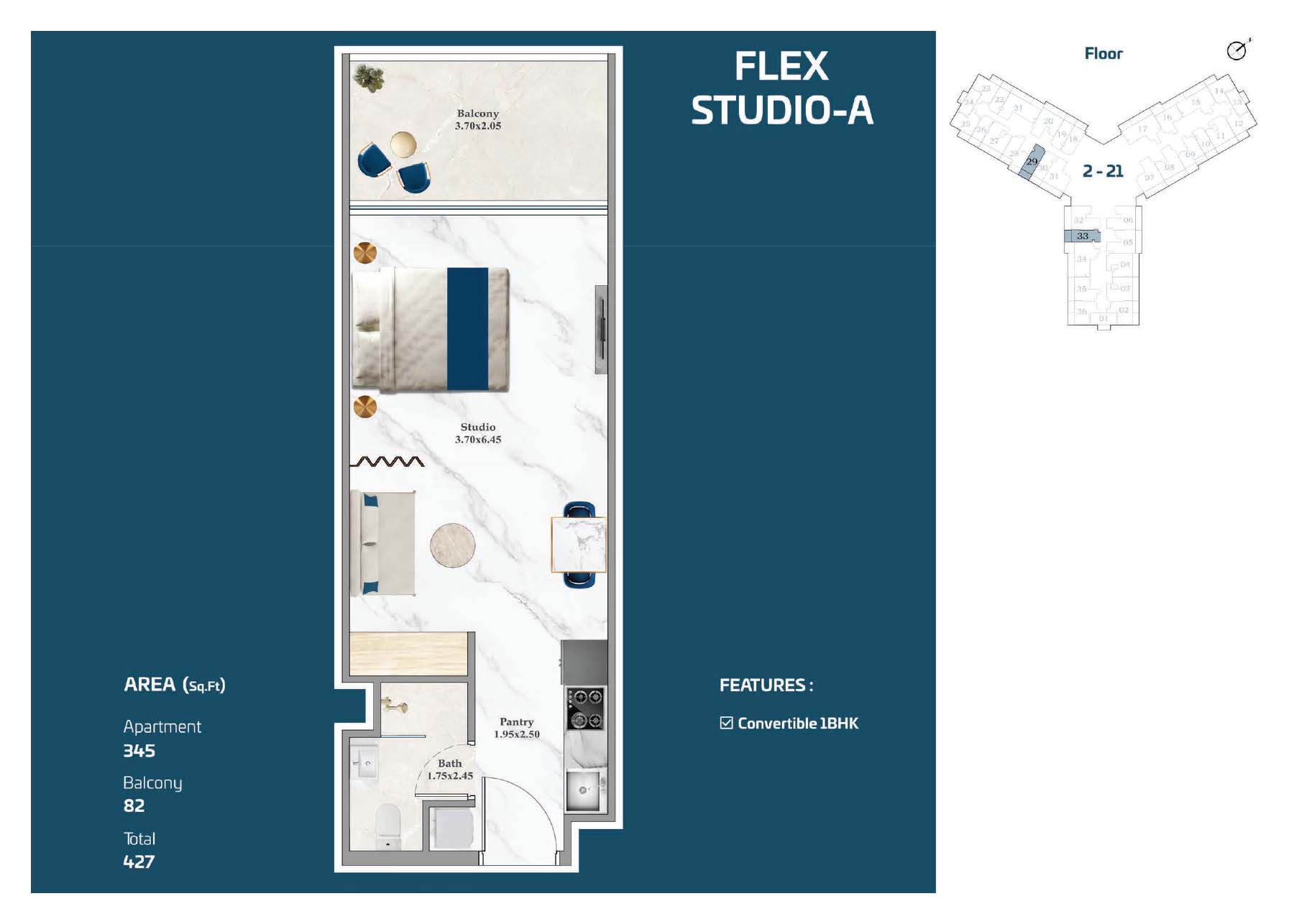 Timez by Danube floor plan 1