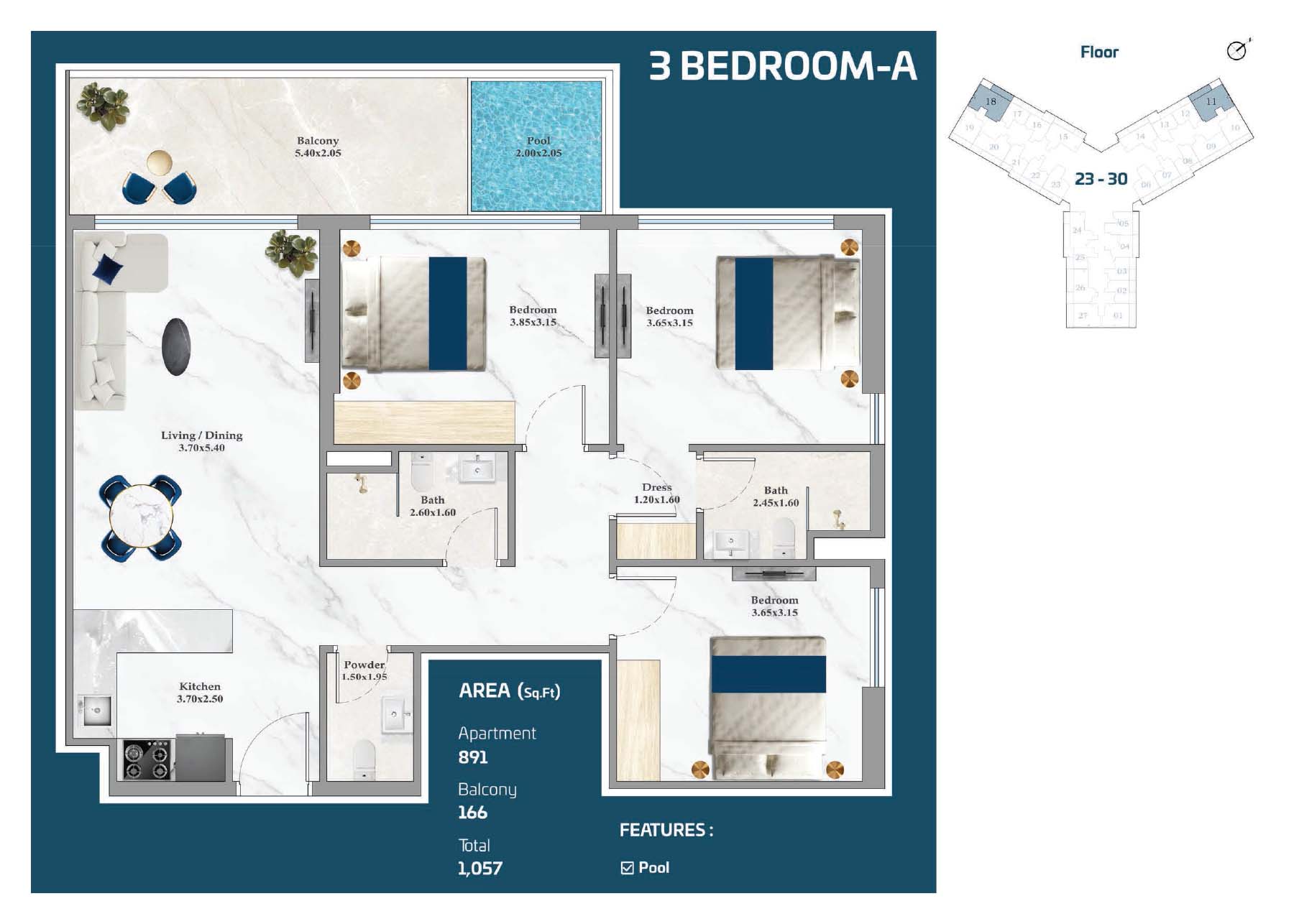 Timez by Danube floor plan 6