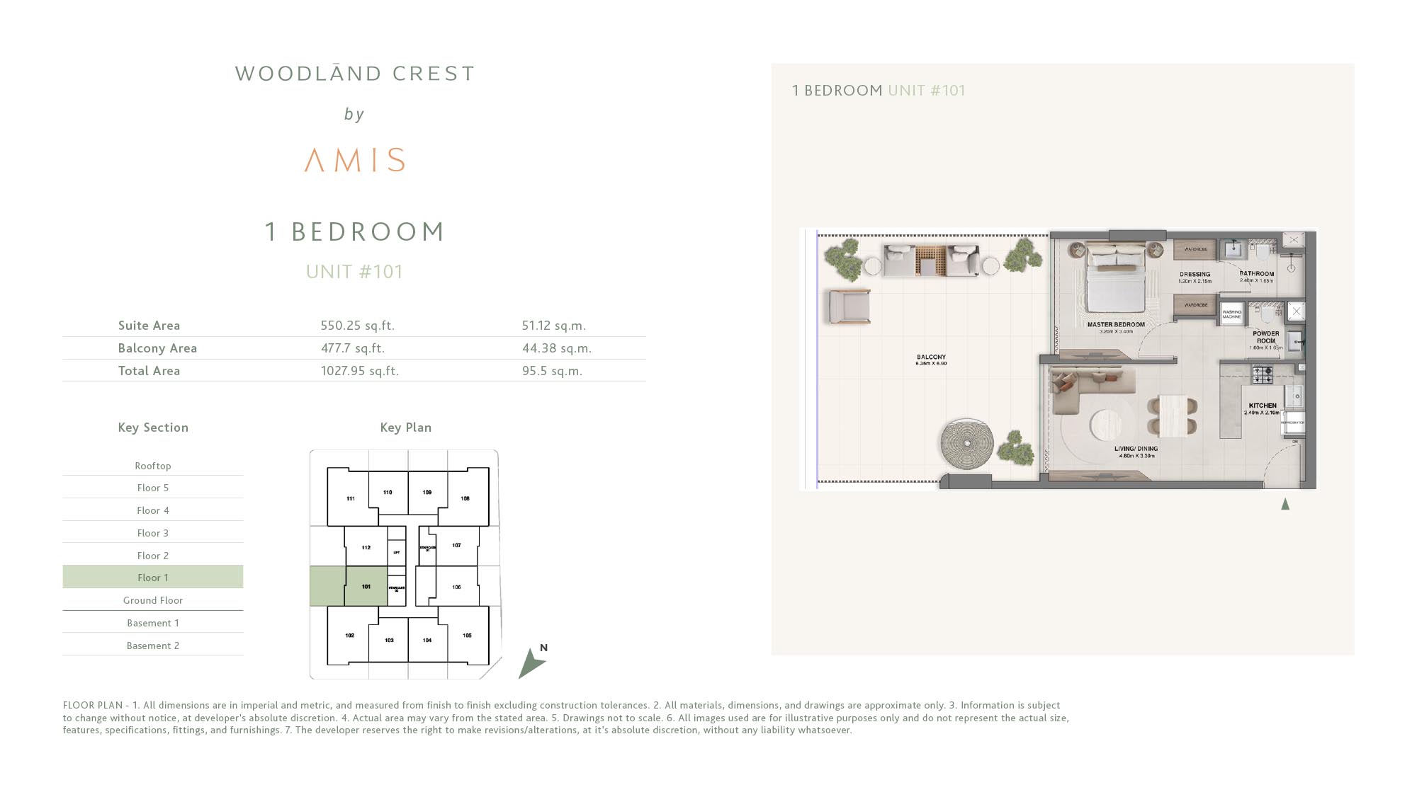 Woodland Crest floor plan 1
