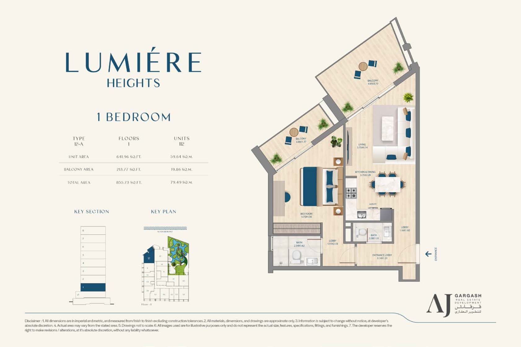 Lumiere Heights at Al Jaddaf floor plan 2