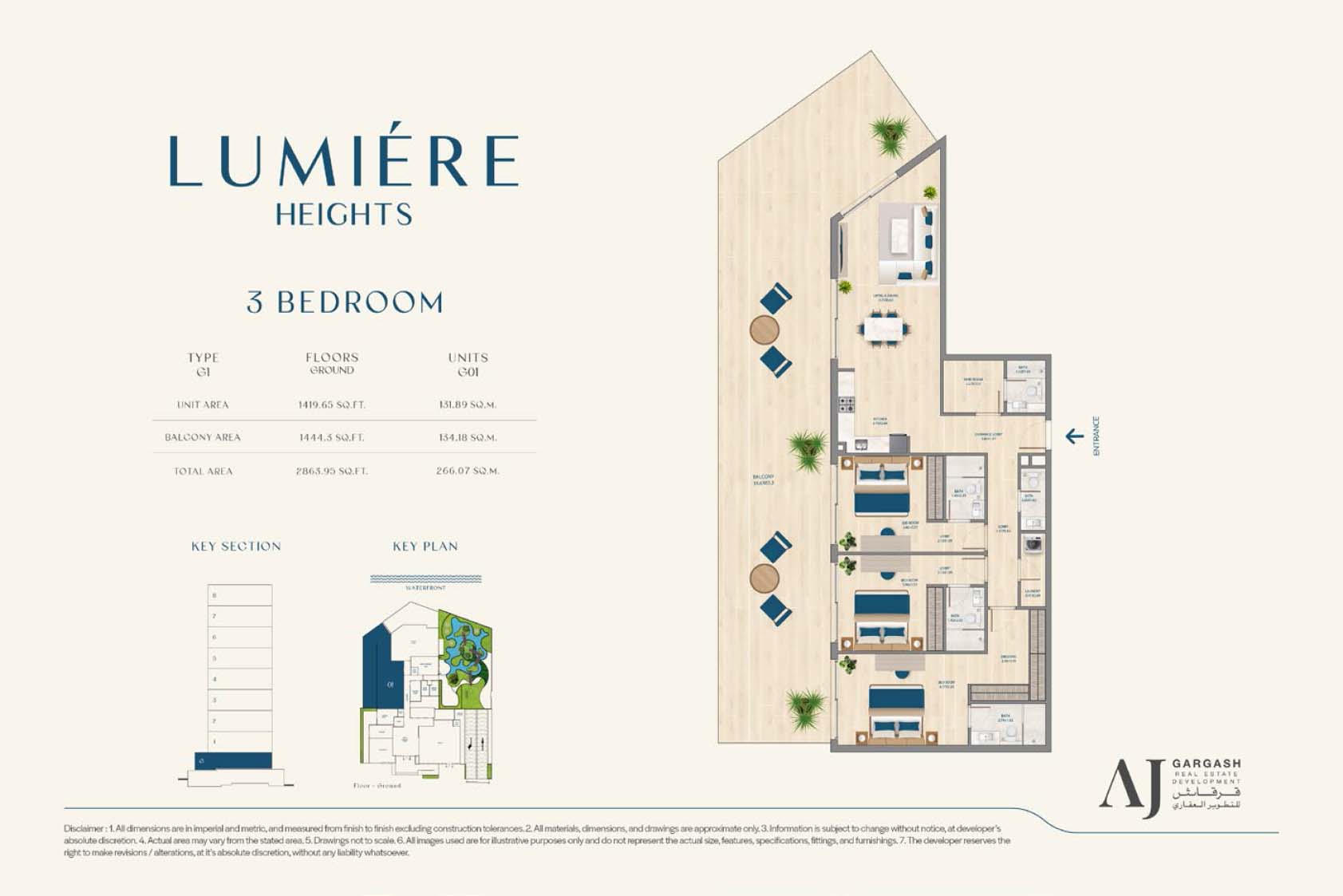 Lumiere Heights at Al Jaddaf floor plan 4