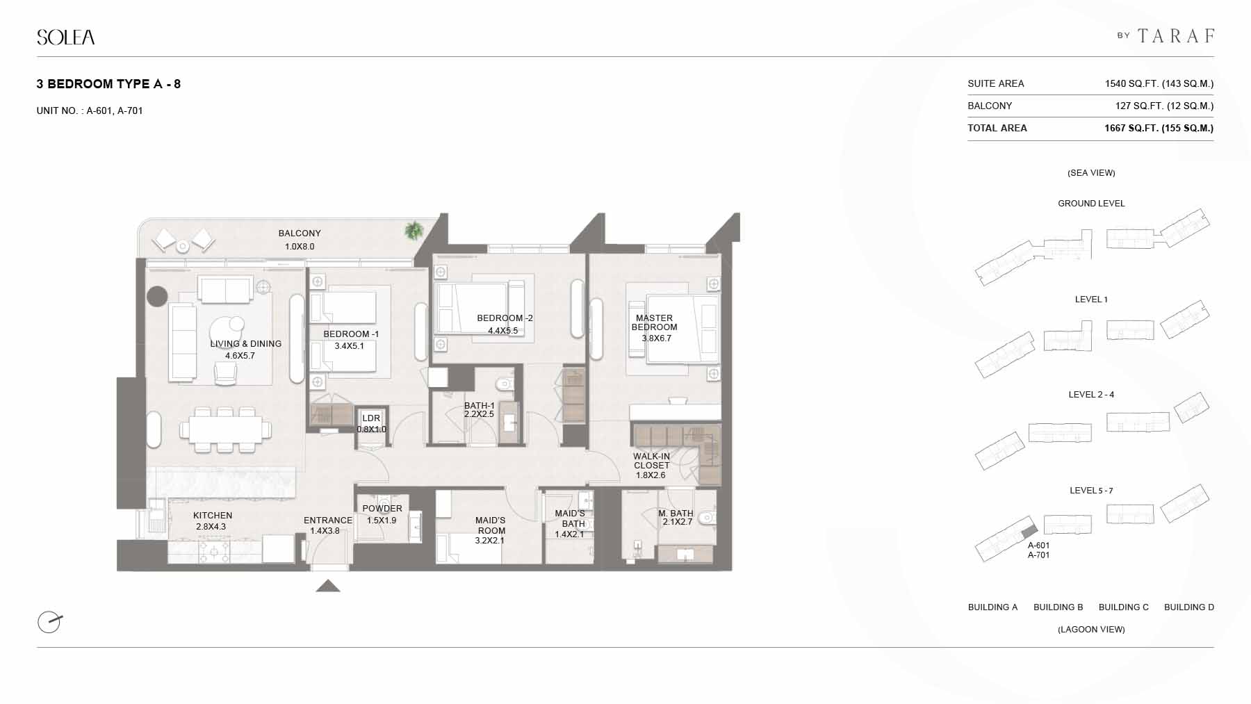 Solea at Saadiyat Island floor plan 4