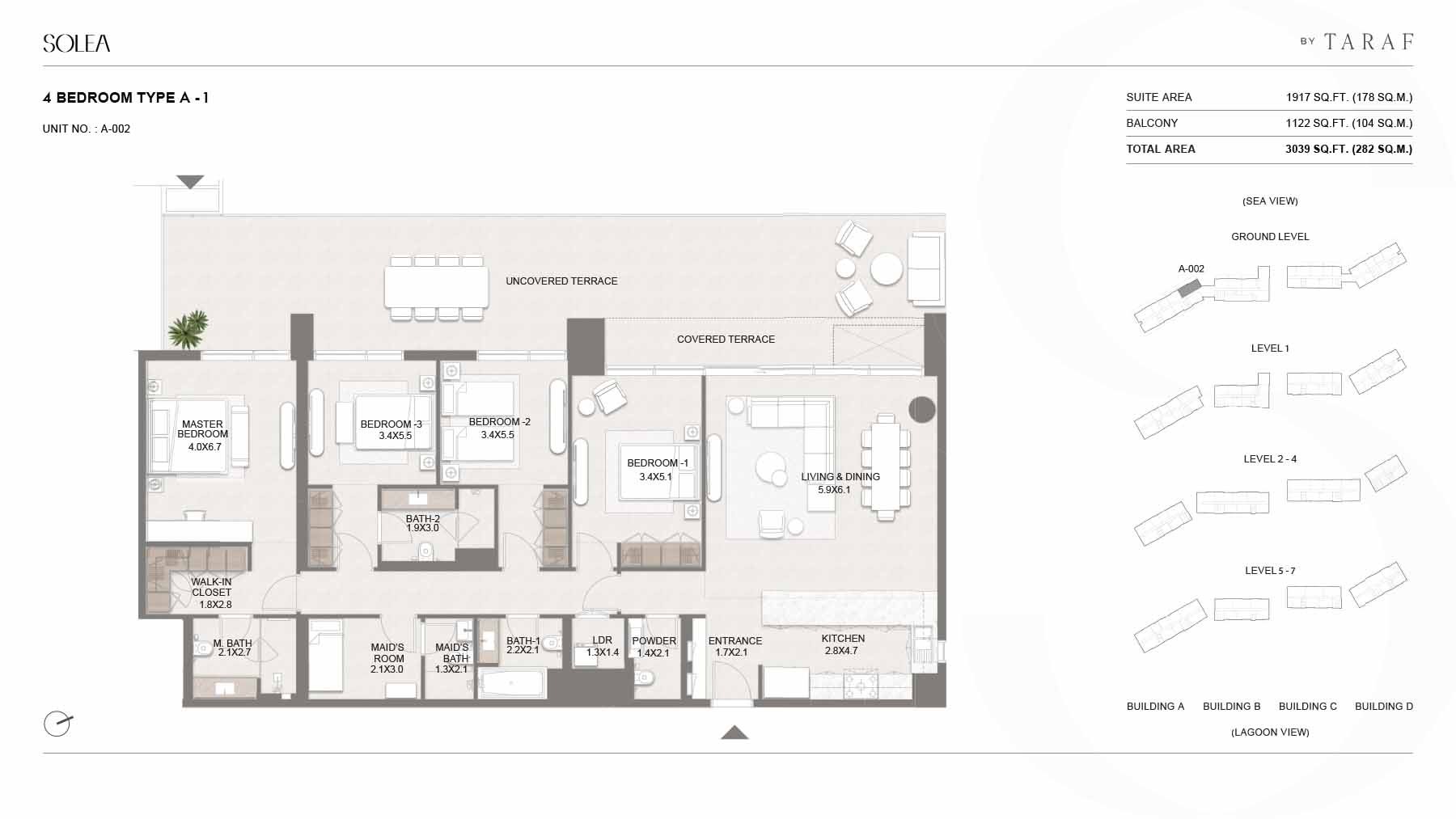 Solea at Saadiyat Island floor plan 5