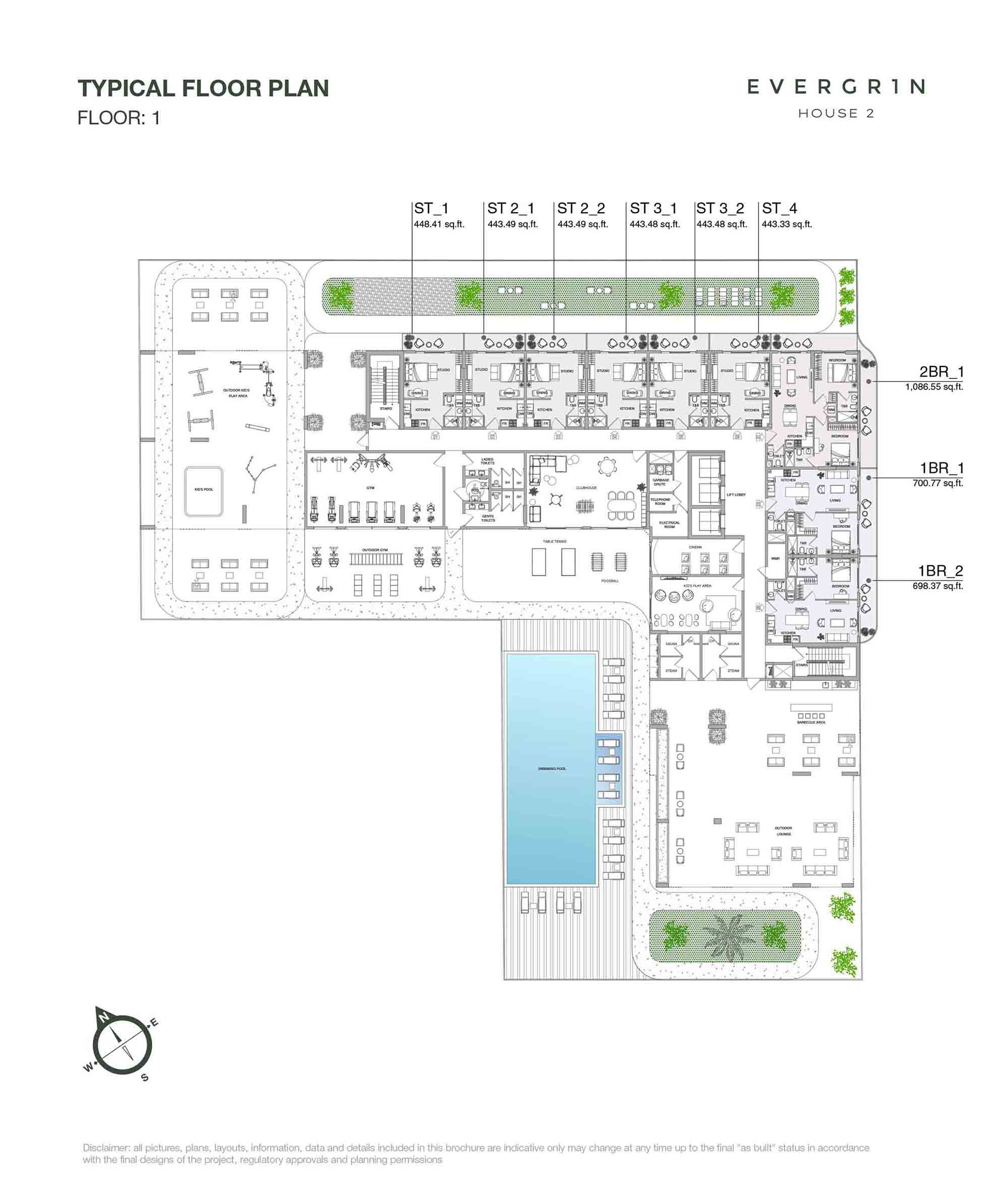 Evergr1n House 2 by Object 1 floor plan 1