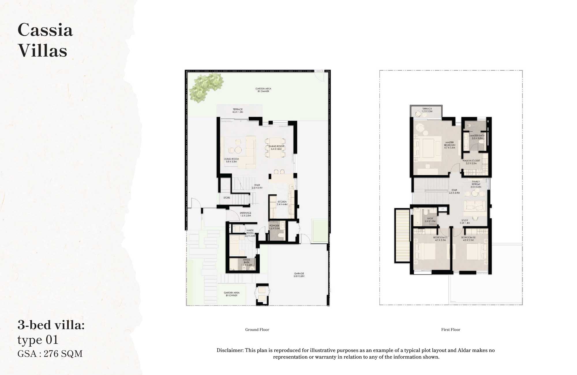 The Wilds by Aldar floor plan 1