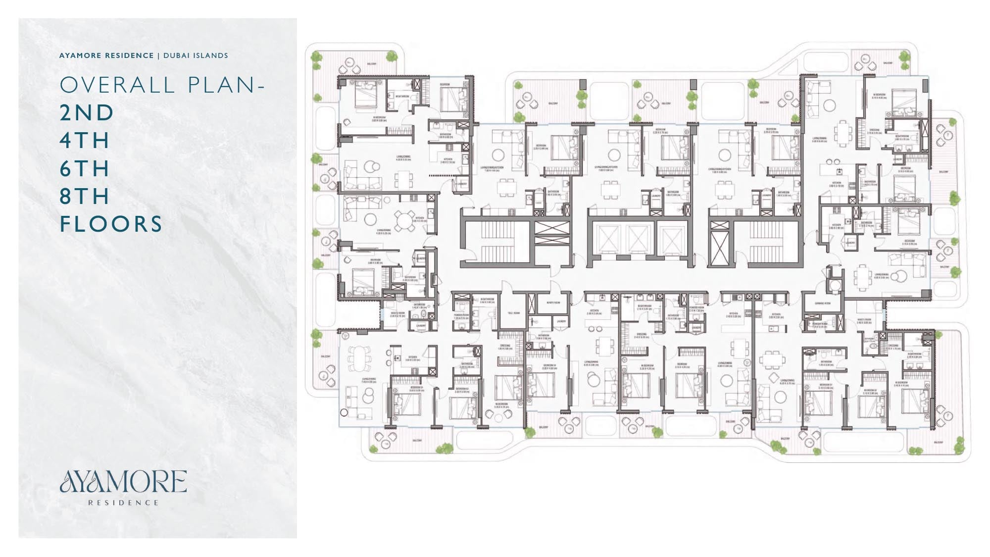 Ayamore Residence at Dubai Islands floor plan 2