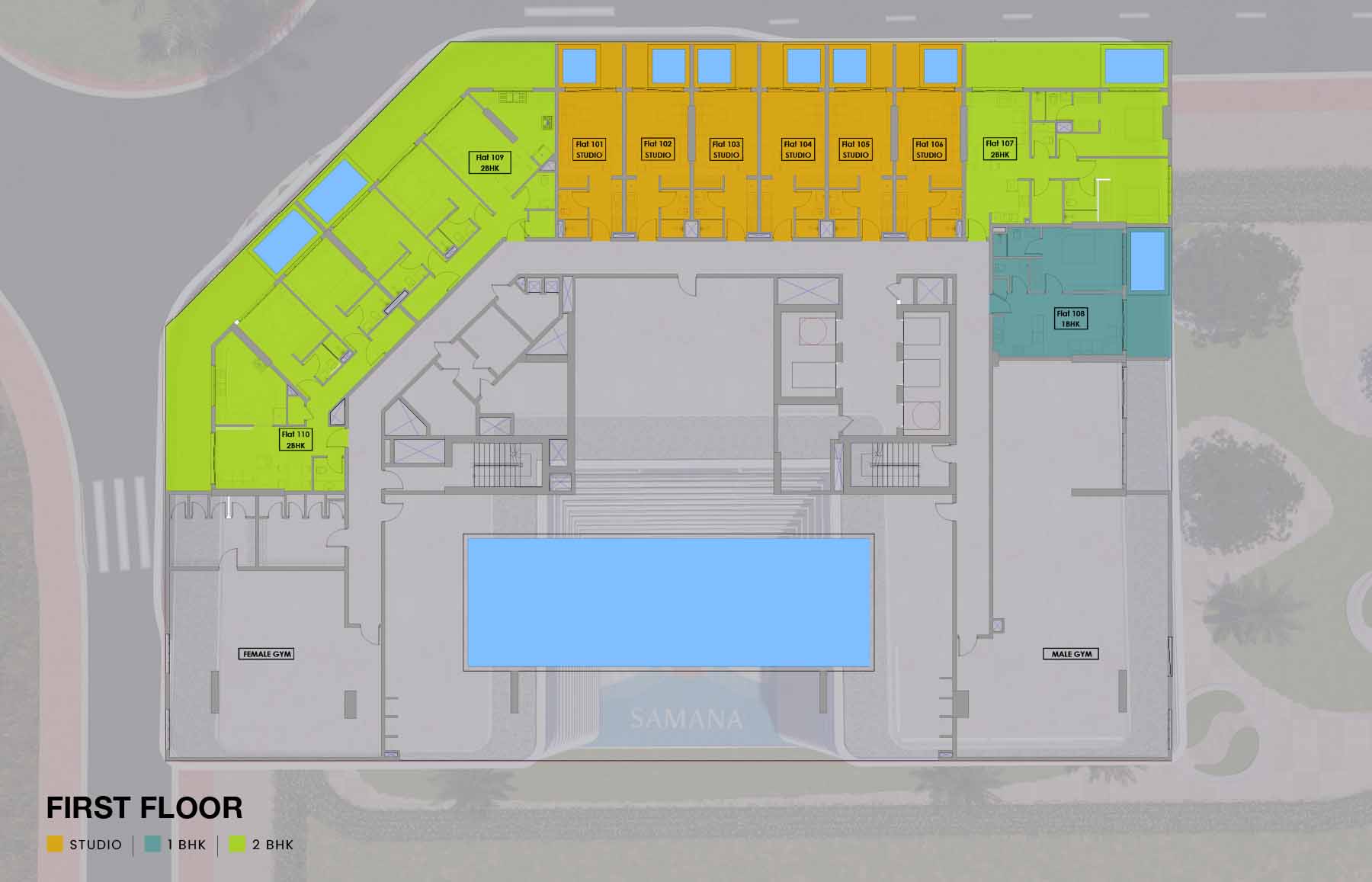 Samana Parkville floor plan 3