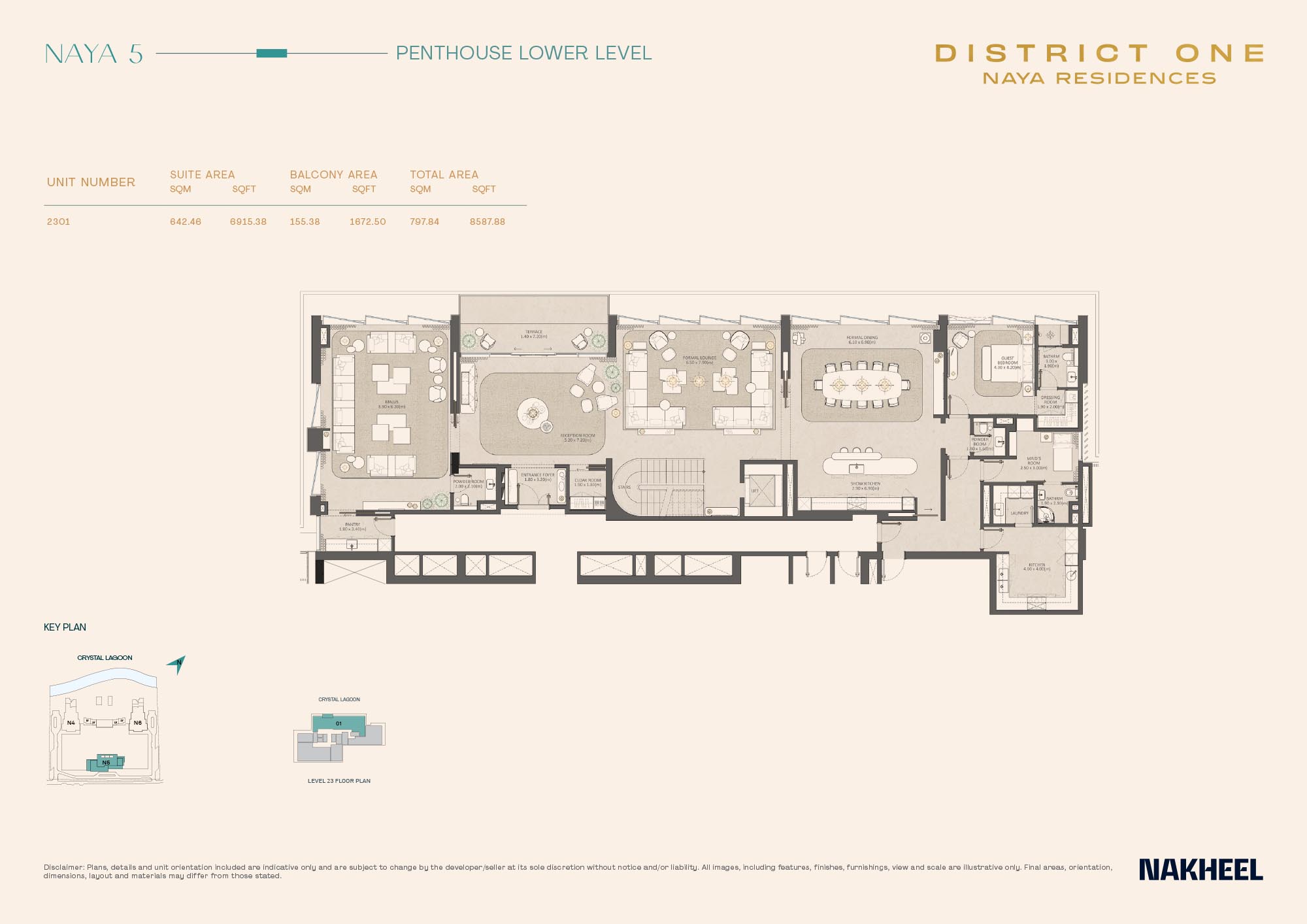 Naya Residences at District One floor plan 6