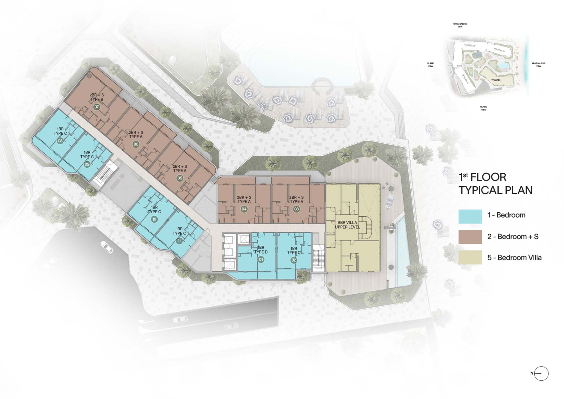 Costa Mare at Al Marjan floor plan 4